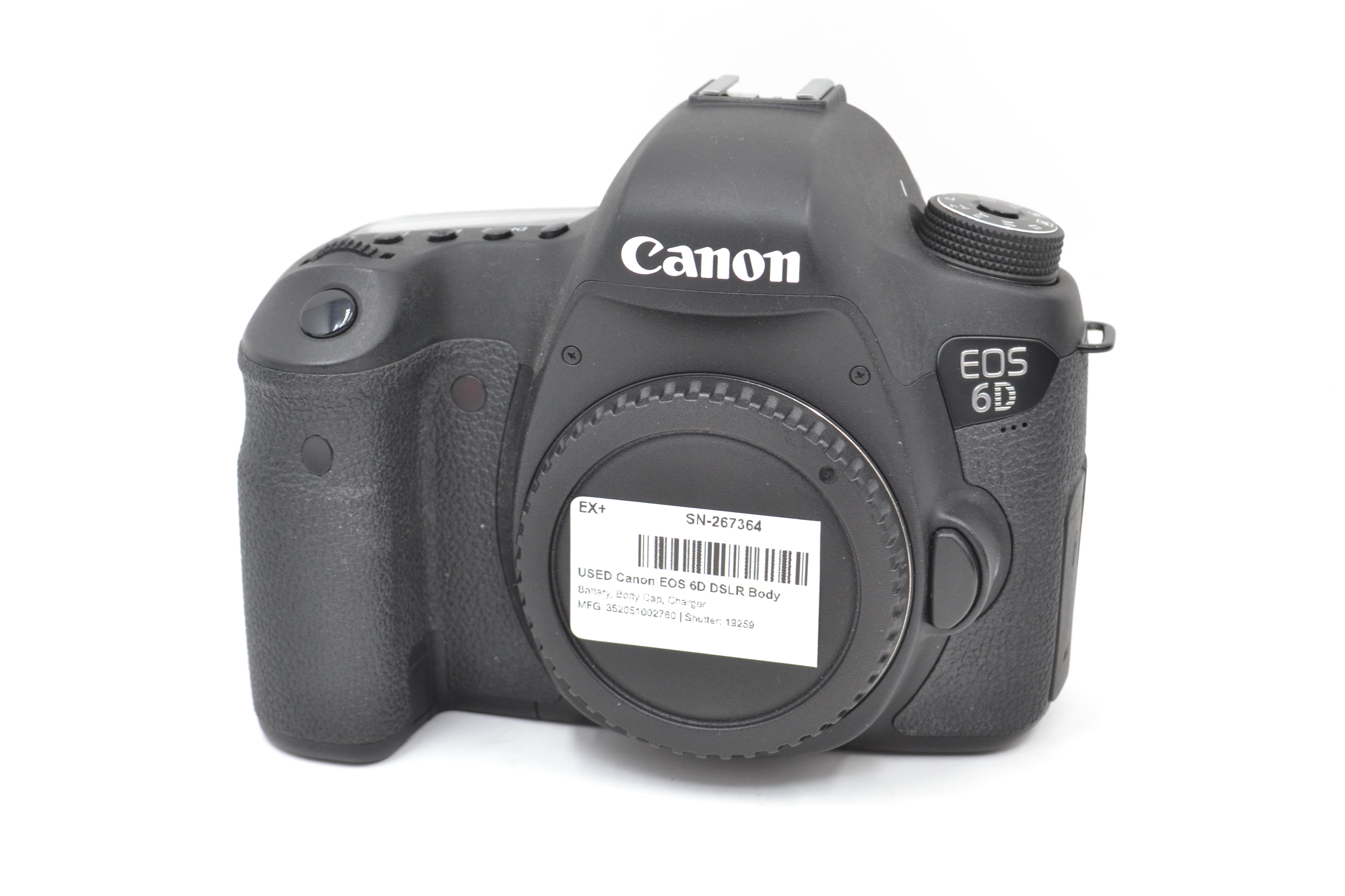 USED Canon EOS 6D DSLR Body