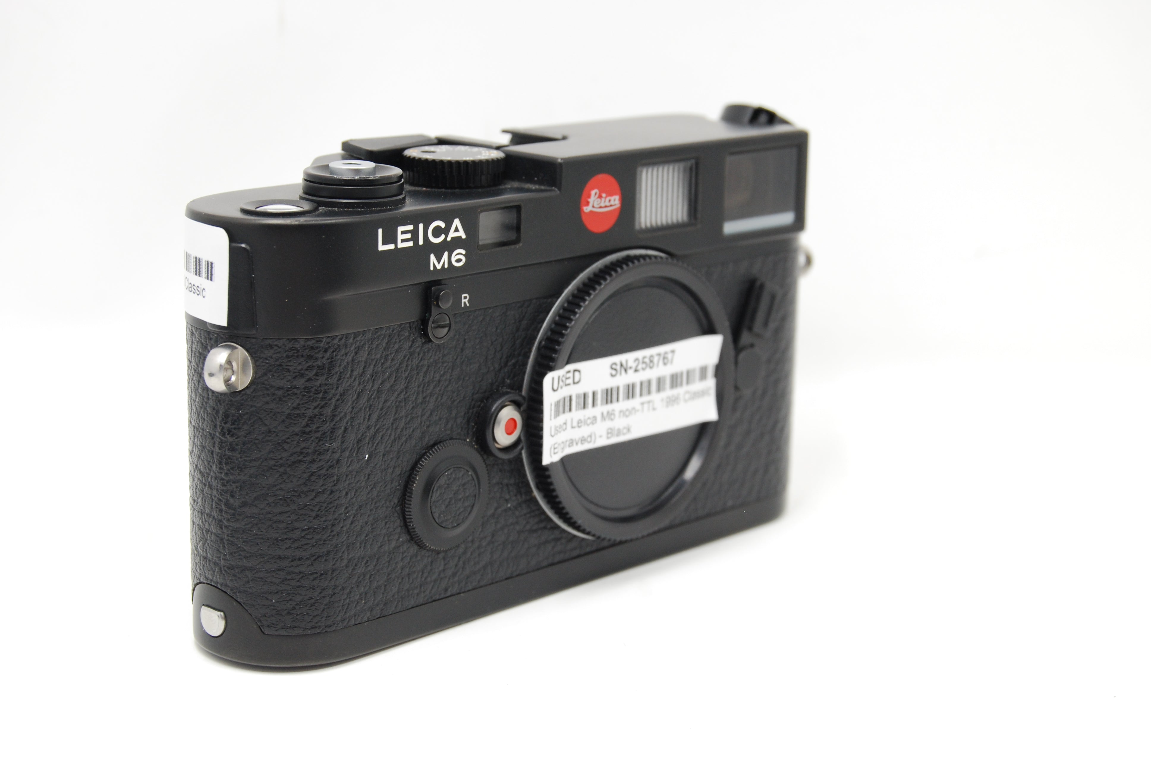 Used Leica M6 non-TTL 1996 Classic (Engraved) - Black