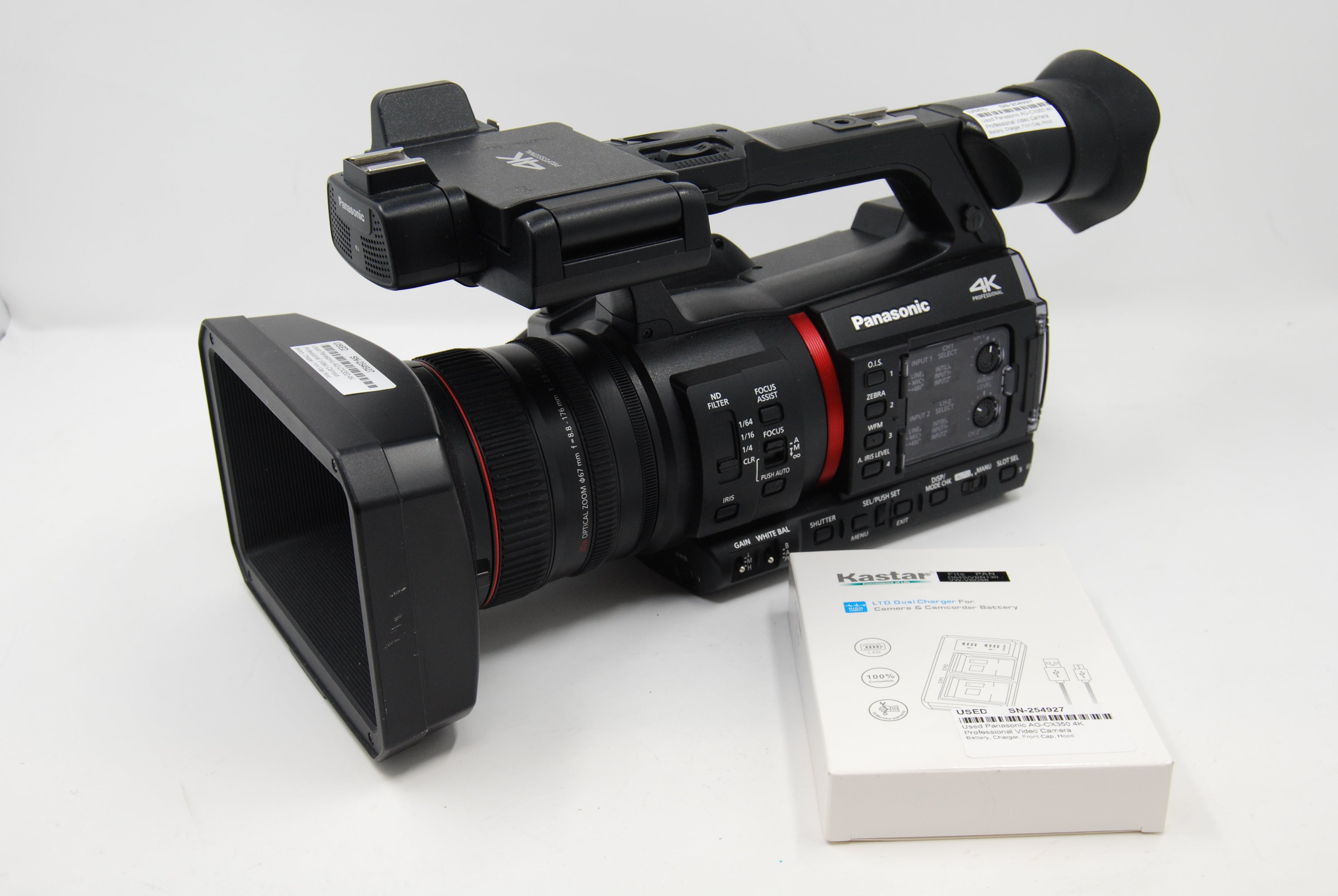 Used Panasonic AG-CX350 4K Professional Video Camera