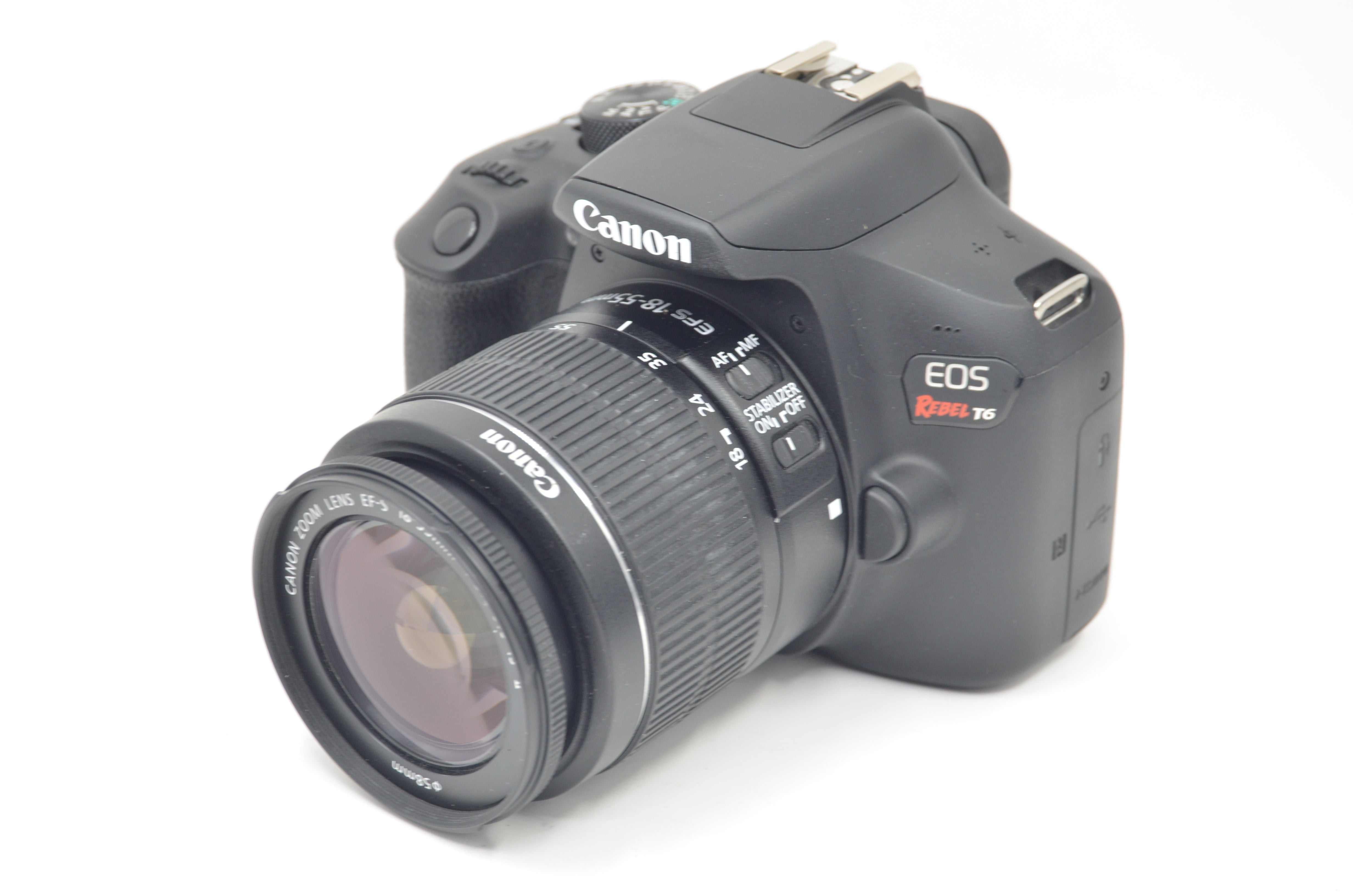 Used Canon EOS Rebel T6 DSLR Camera with 18-55mm Kit