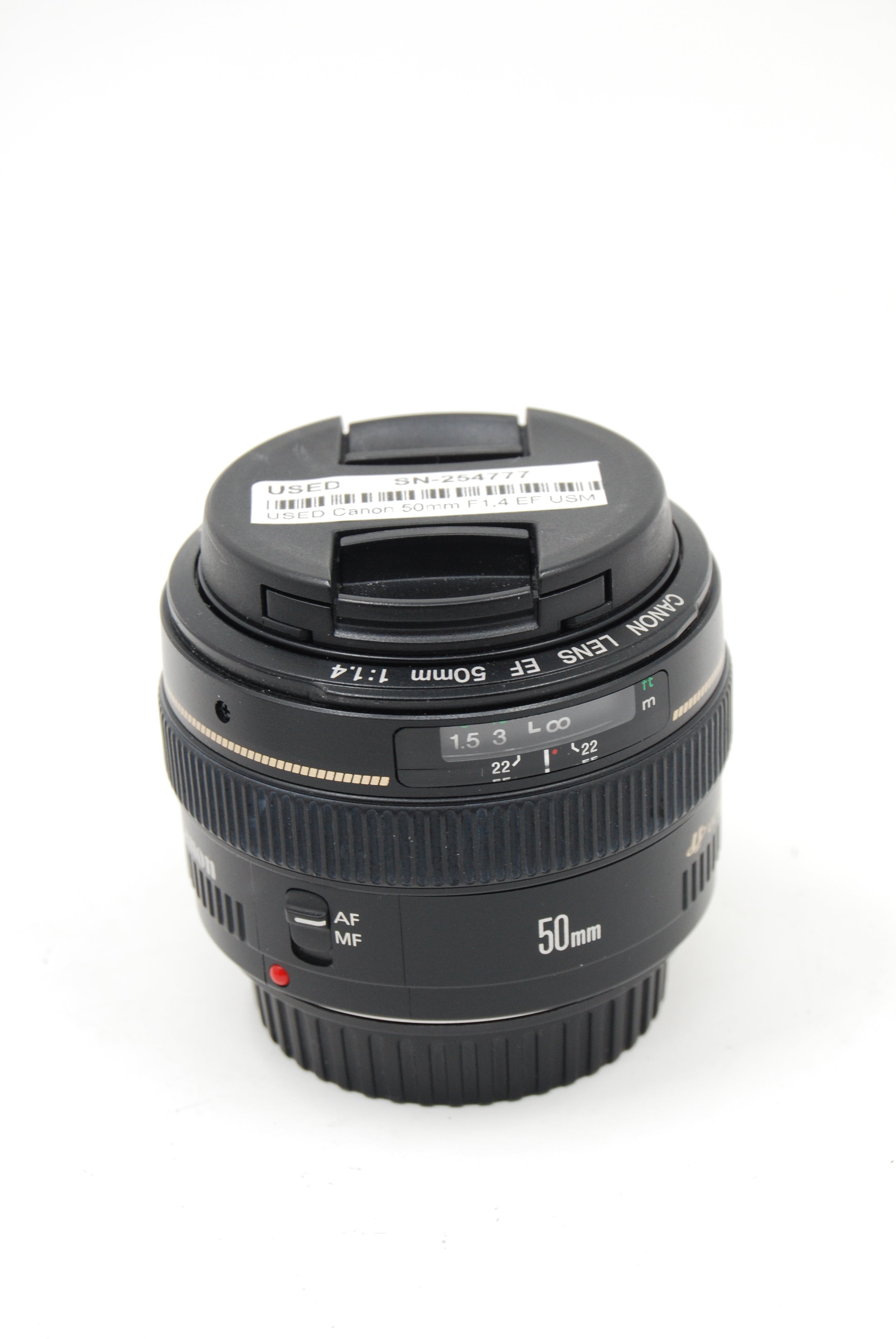 USED Canon 50mm F1.4 EF USM Lens