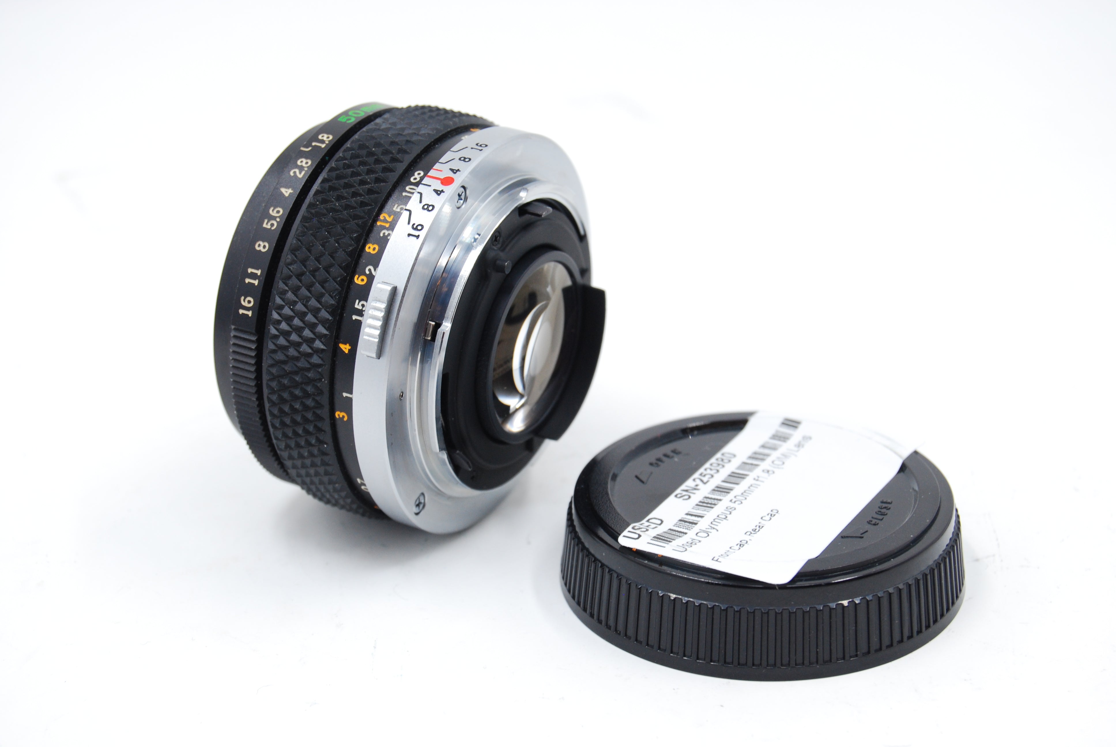 Used Olympus 50mm f1.8 (OM) Lens