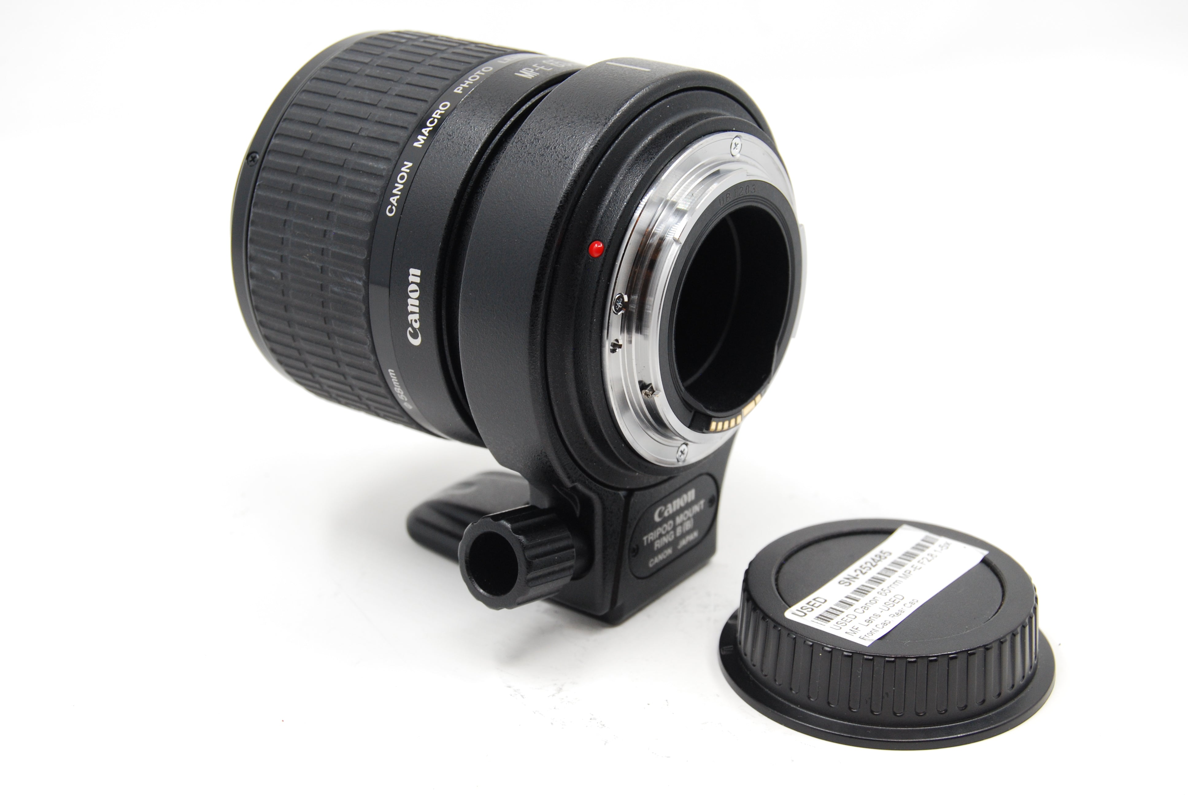 USED Canon 65mm MP-E F2.8 1-5x MF Lens -USED