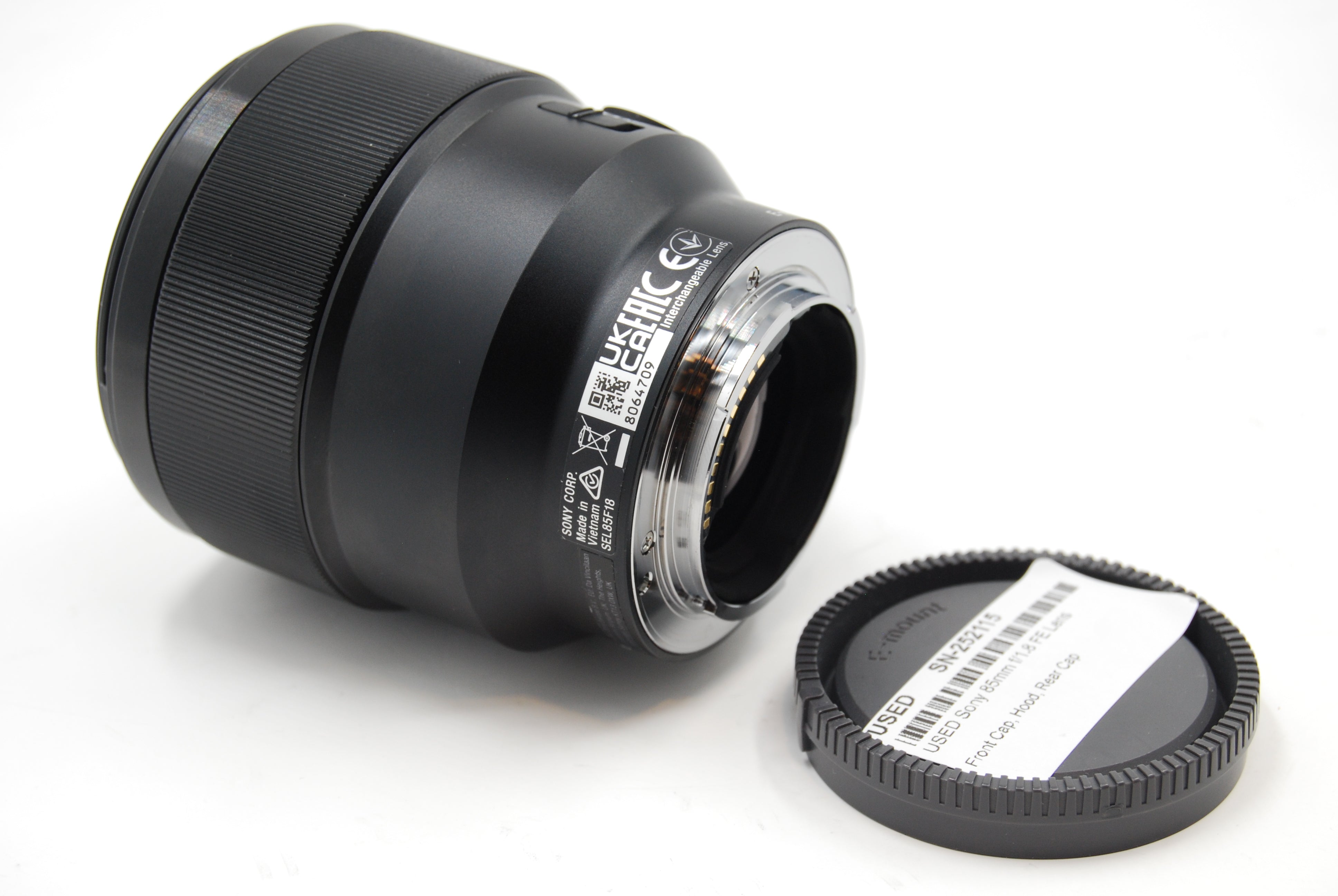 USED Sony 85mm f/1.8 FE Lens