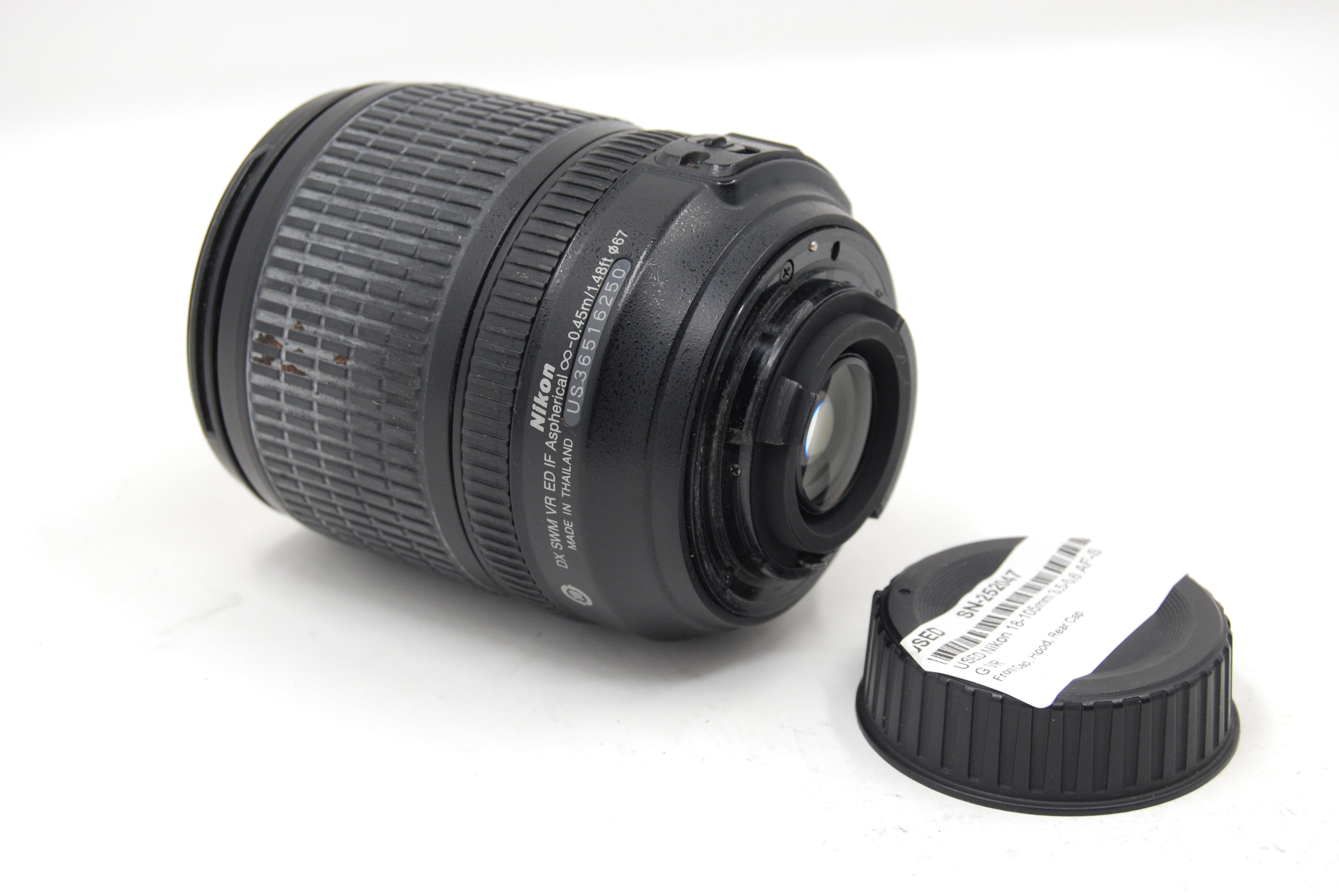 USED Nikon 18-105mm 3.5-5.6 AF-S G VR  AS IS