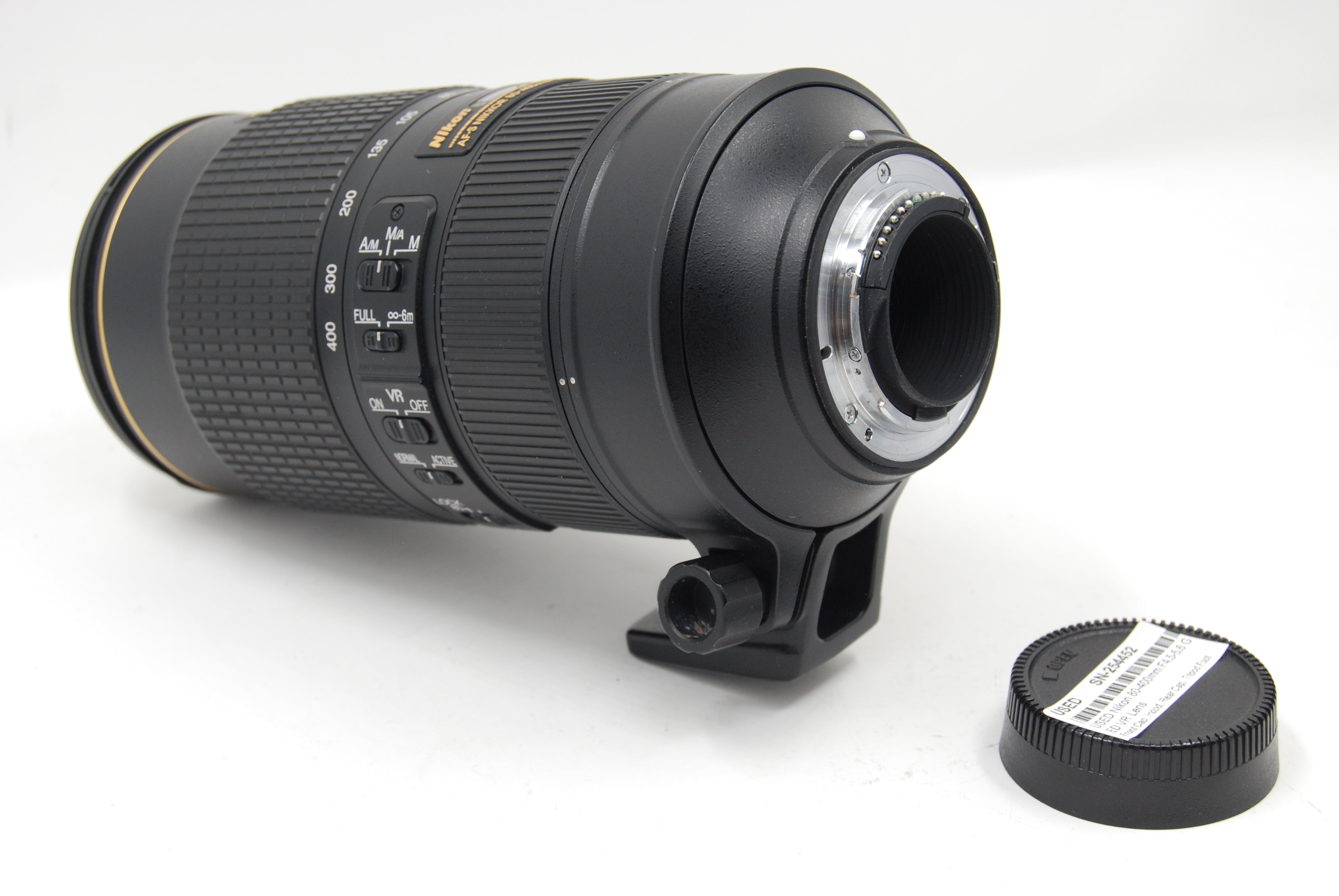 USED Nikon 80-400mm F4.5-5.6 G ED VR Lens