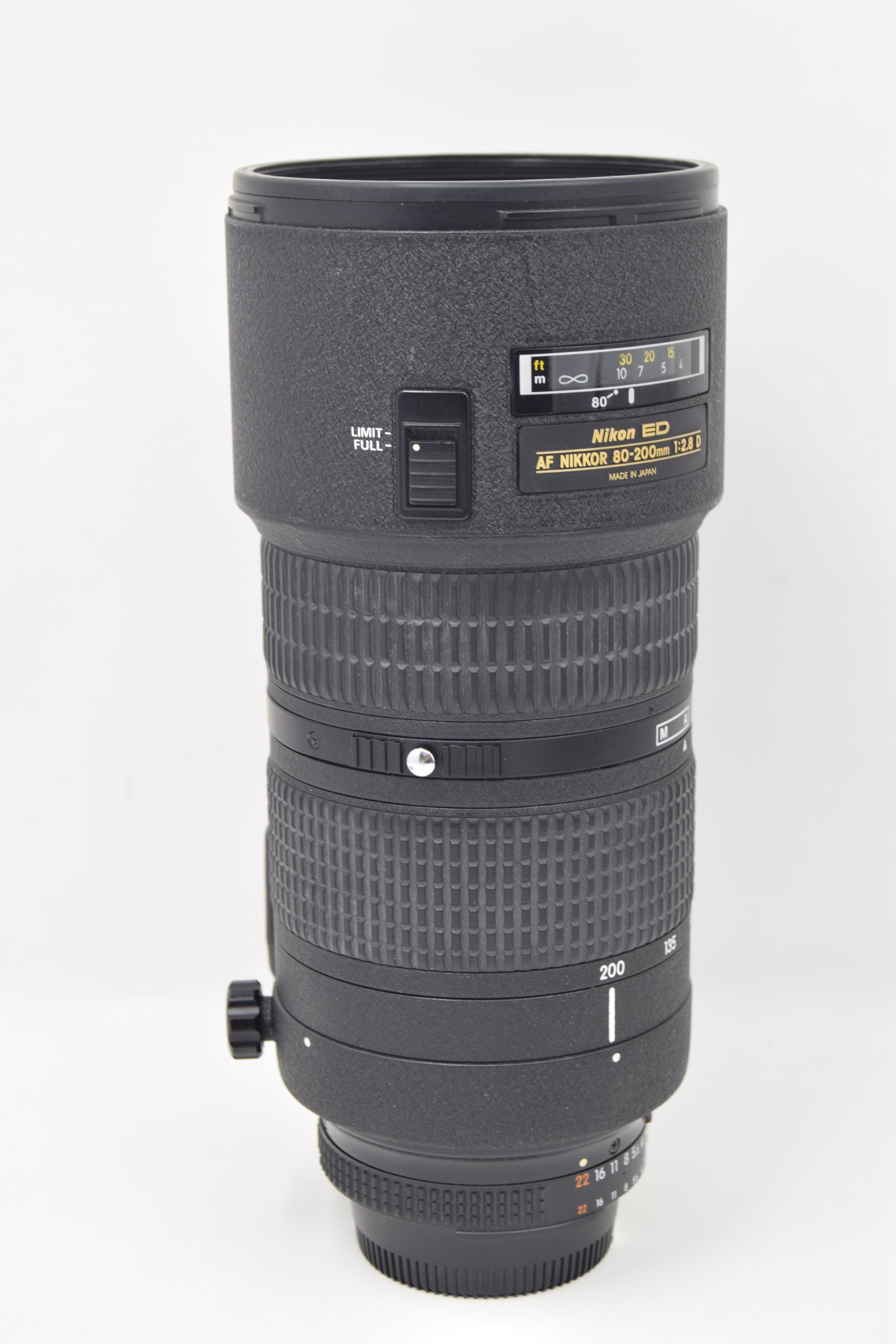 USED Nikon 80-200mm F2.8 AF-D Lens