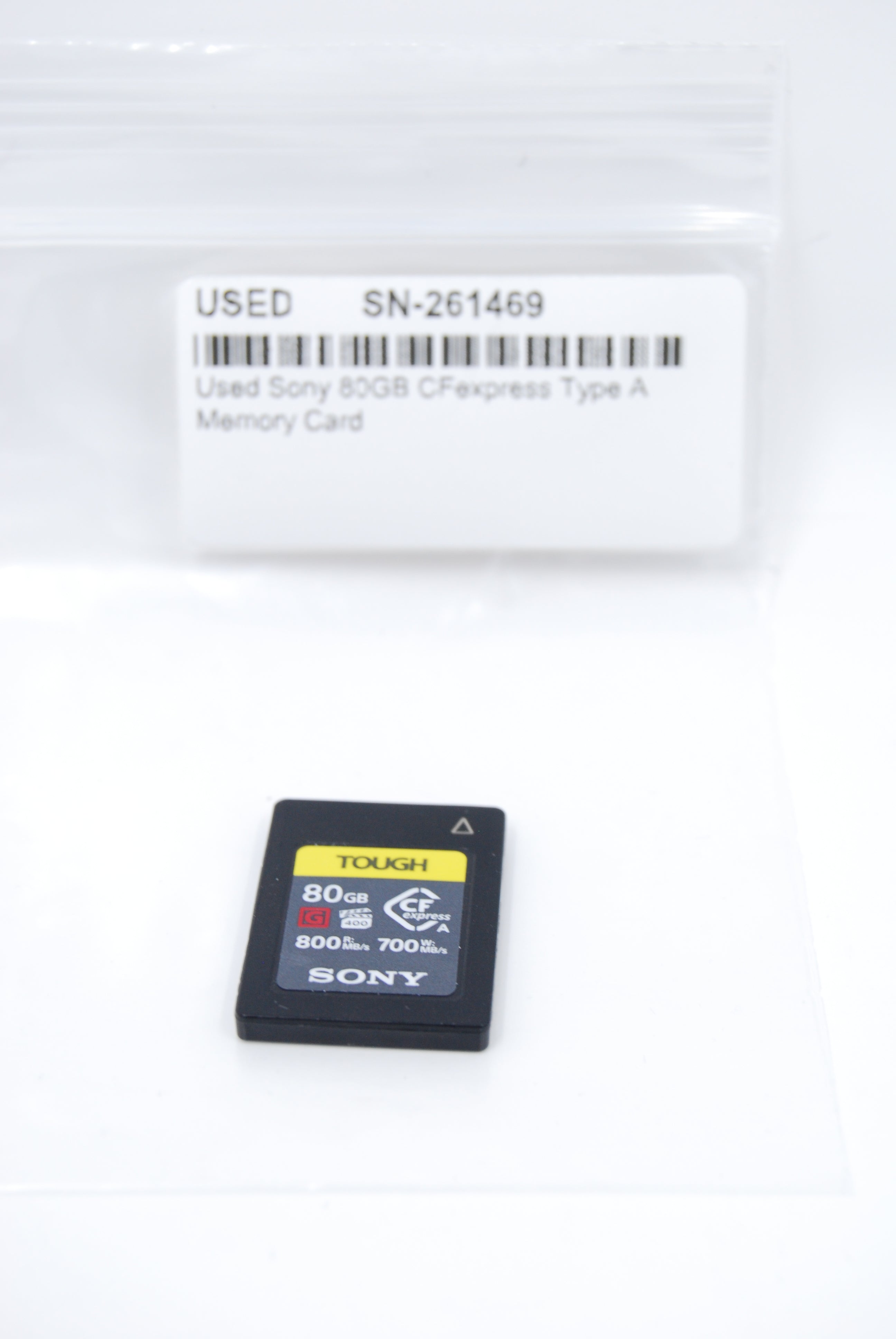 Used Sony 80GB CFexpress Type A Memory Card