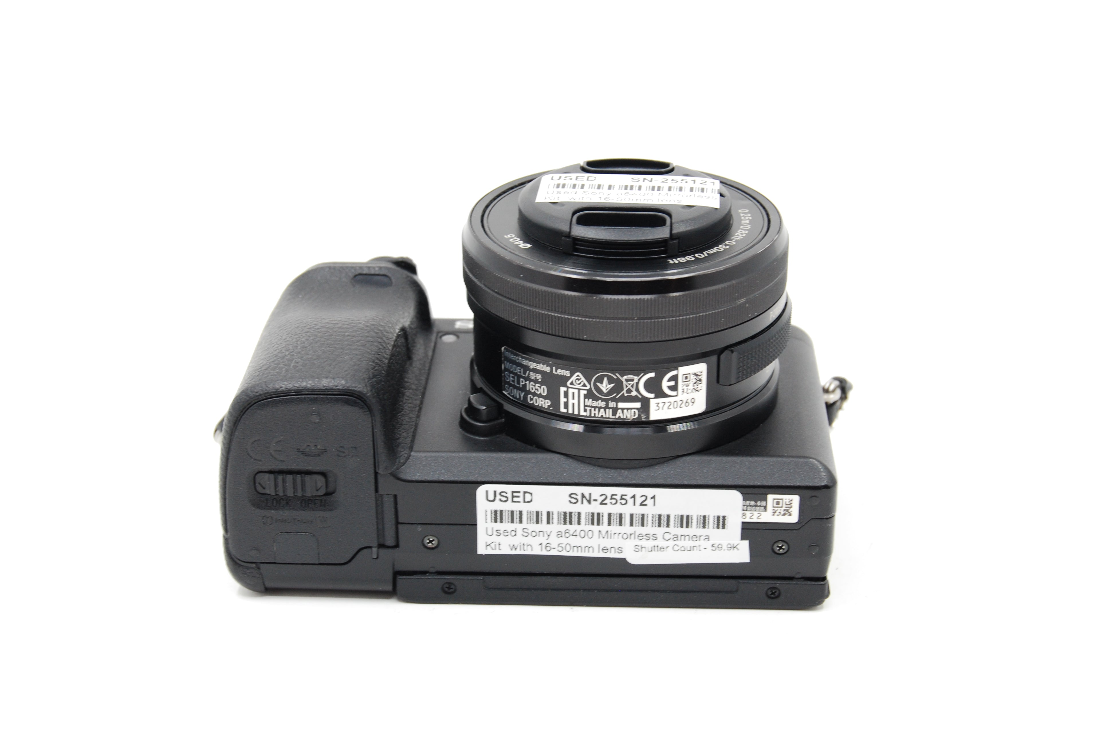 Used Sony a6400 Mirrorless Camera Kit  with 16-50mm lens