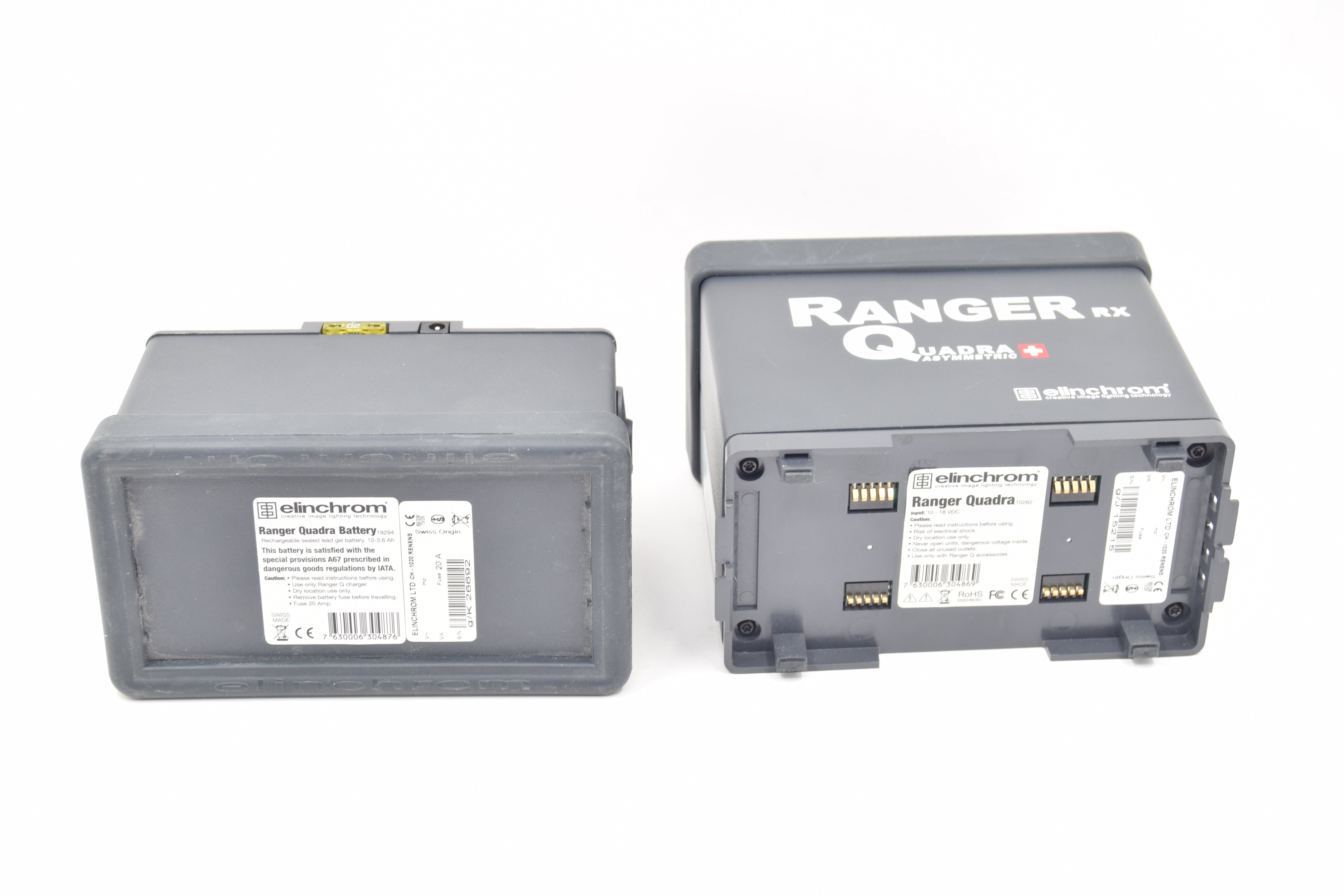 Used Elinchrom Ranger Quadra Head Flash Unit with Battery Pack & Charger