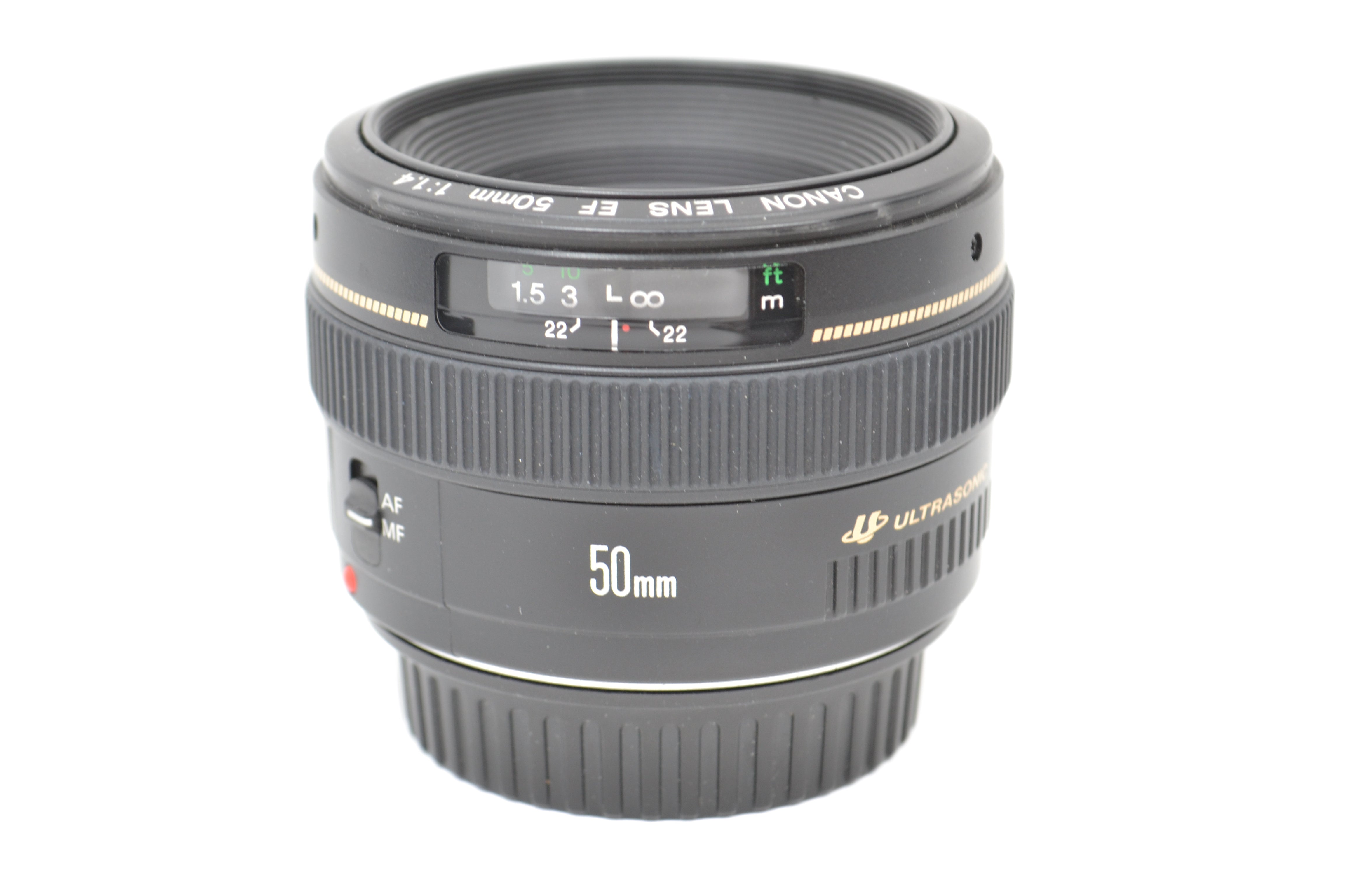 USED Canon 50mm F1.4 EF USM Lens
