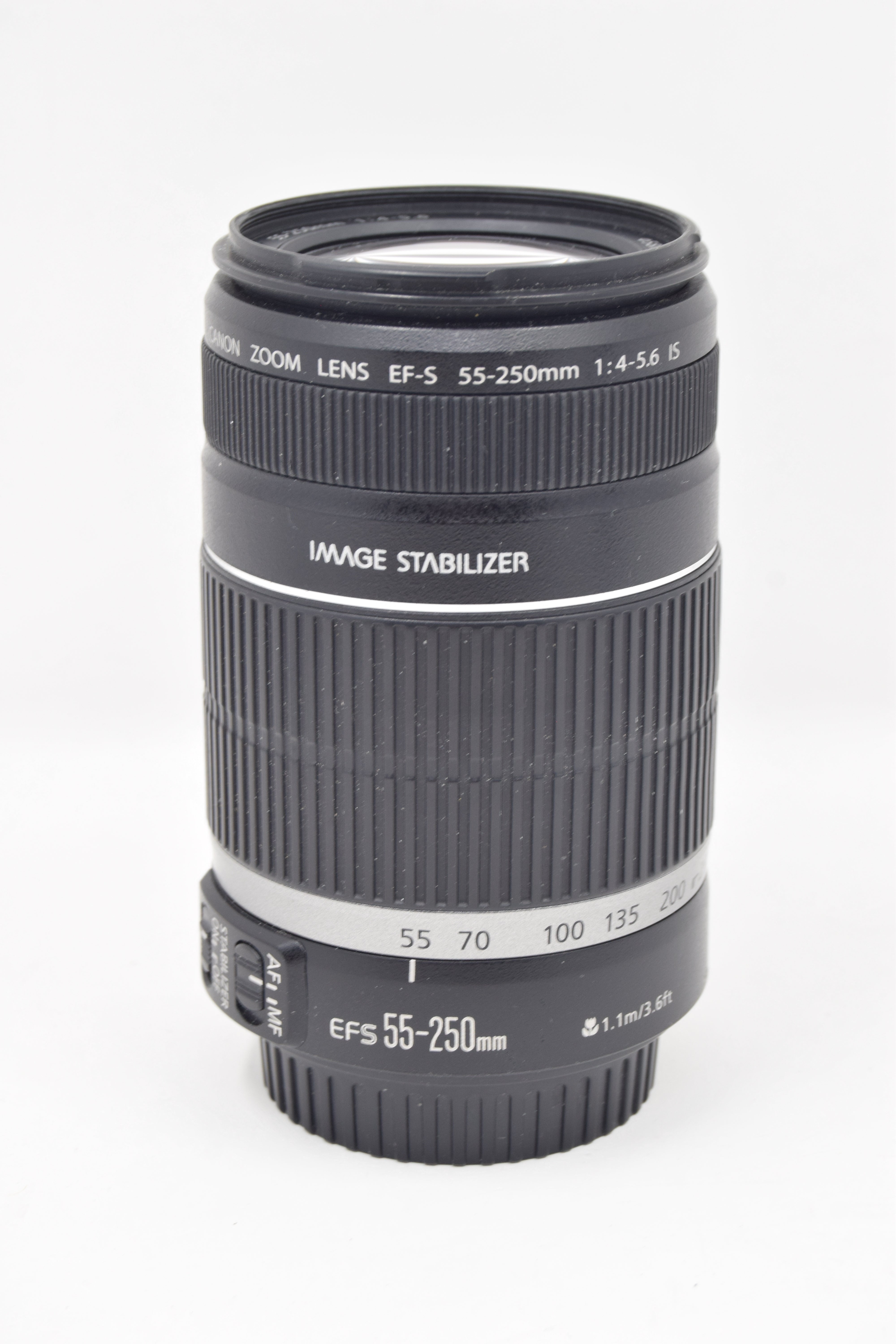 USED Canon 55-250mm F4-5.6 EF-S IS