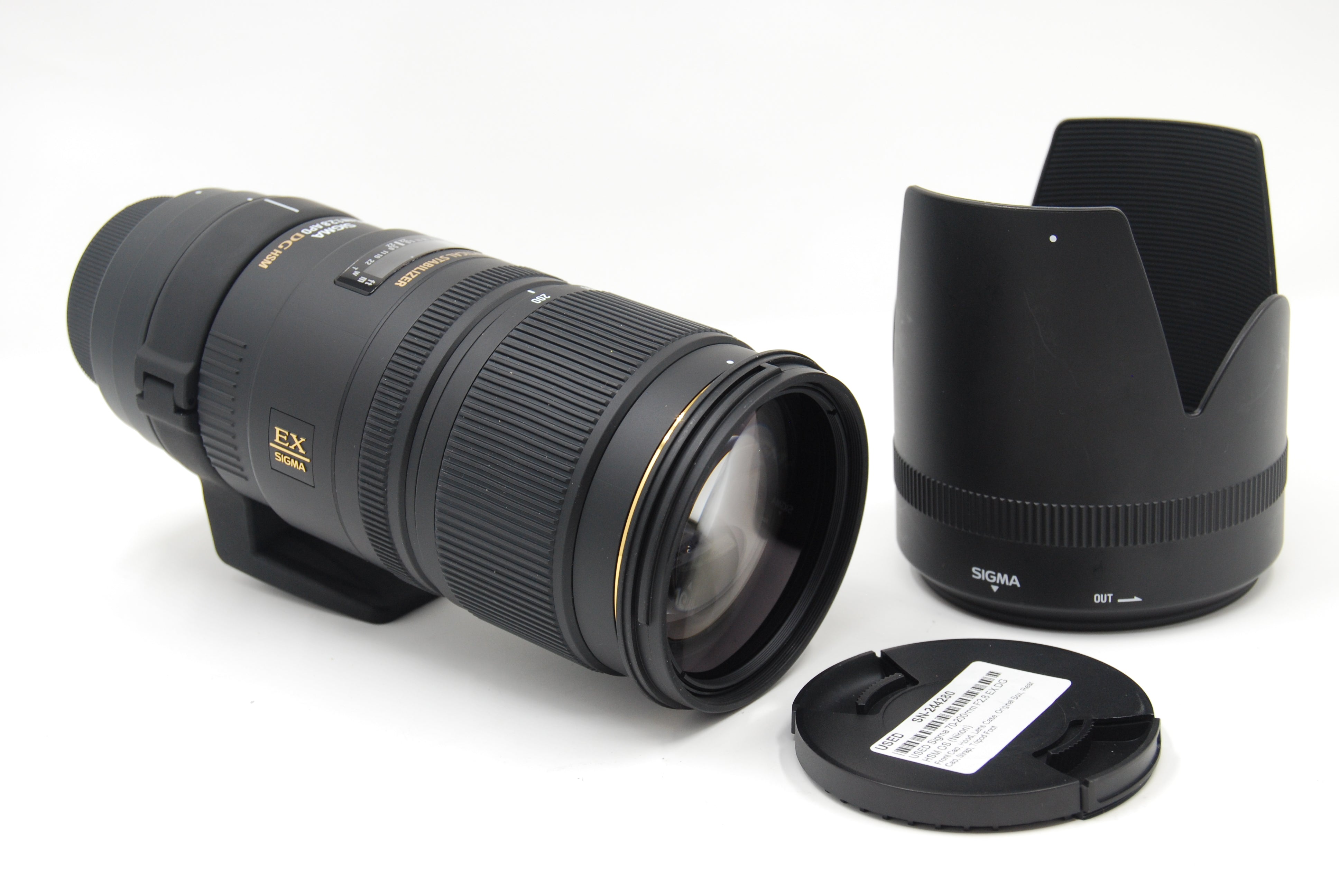 USED Sigma 70-200mm F2.8 EX DG HSM OS (Nikon)