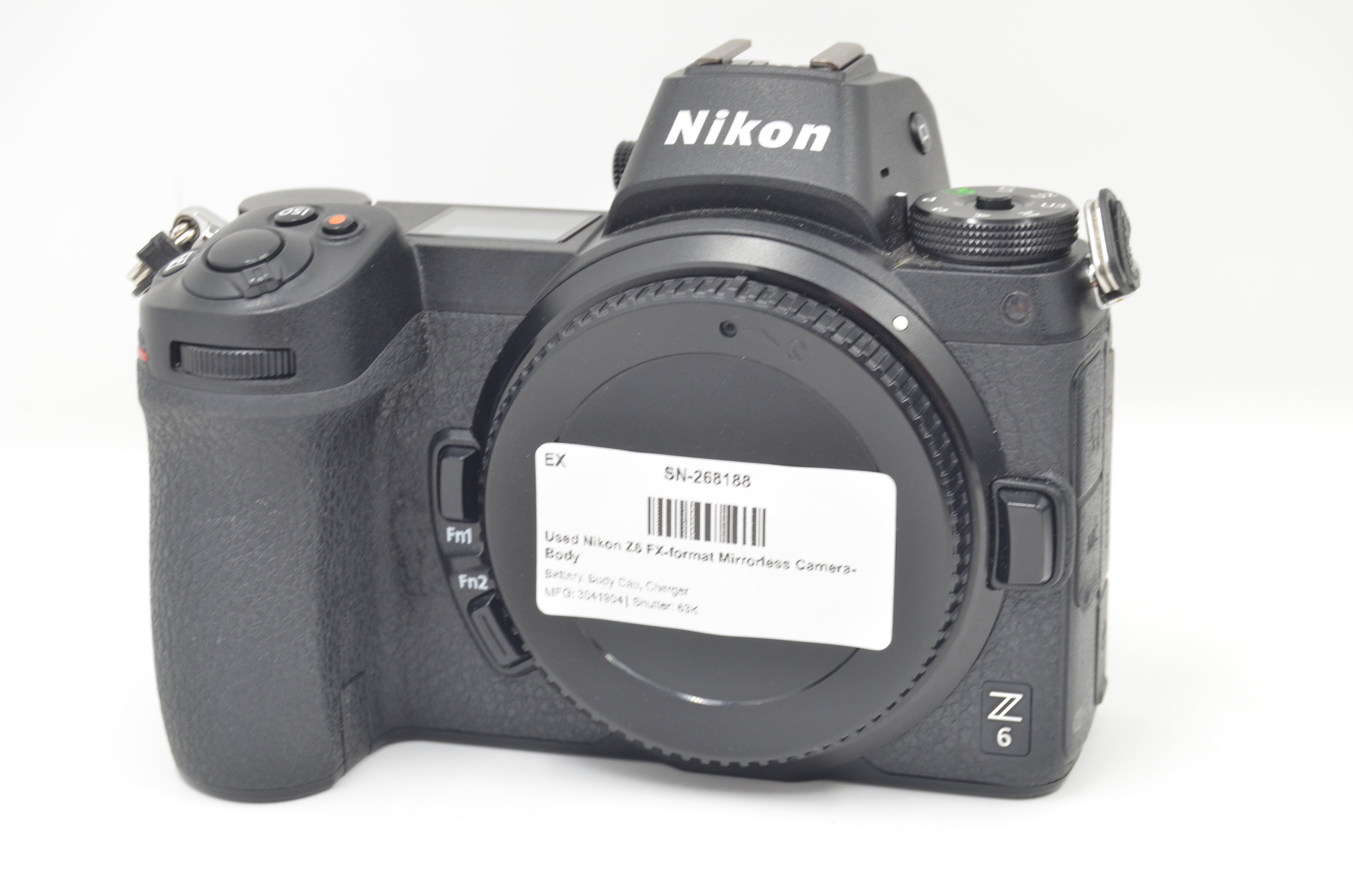 Used Nikon Z6 FX-format Mirrorless Camera  Body