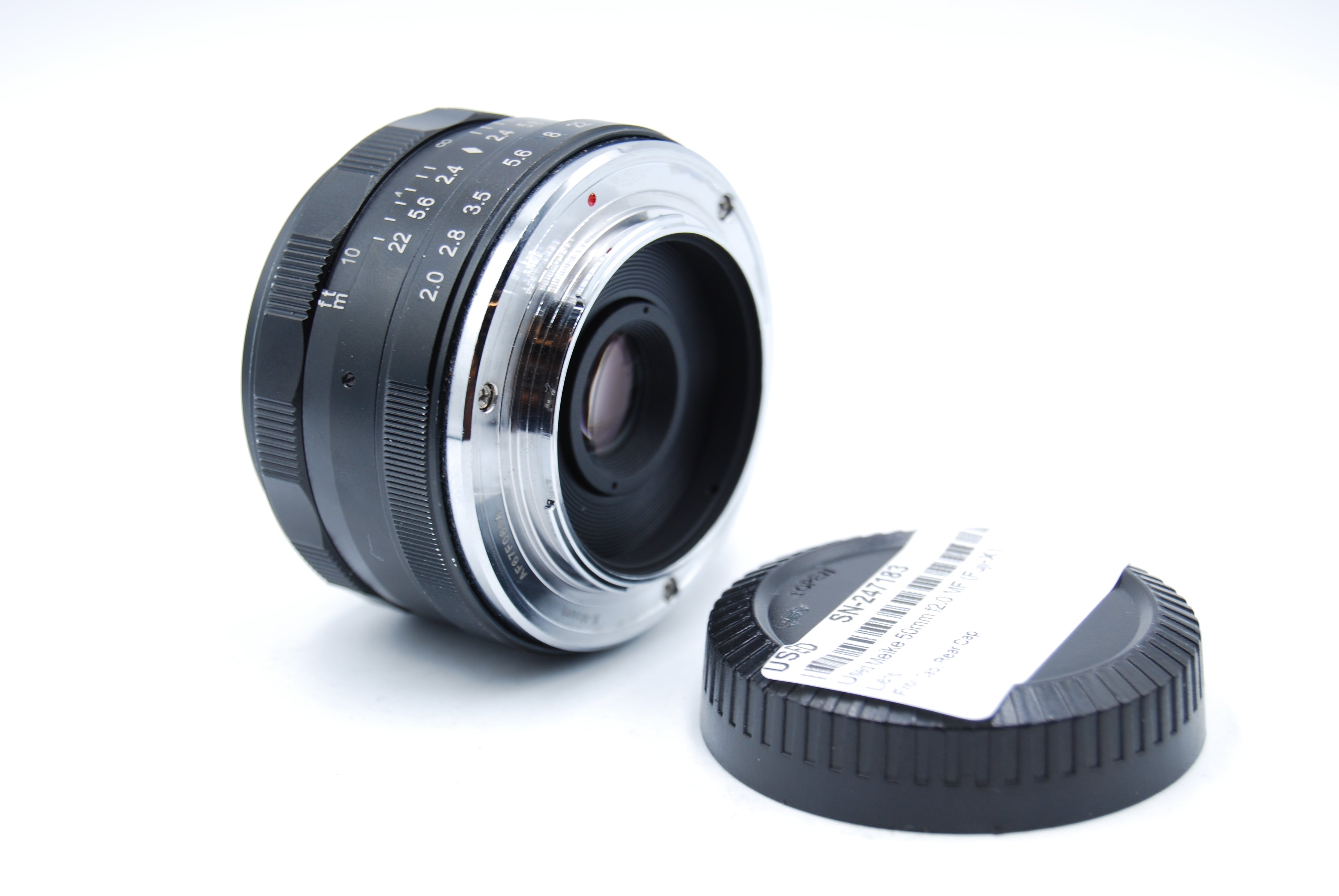 Used Meike 50mm f2.0 MF (Fuji-X) Lens