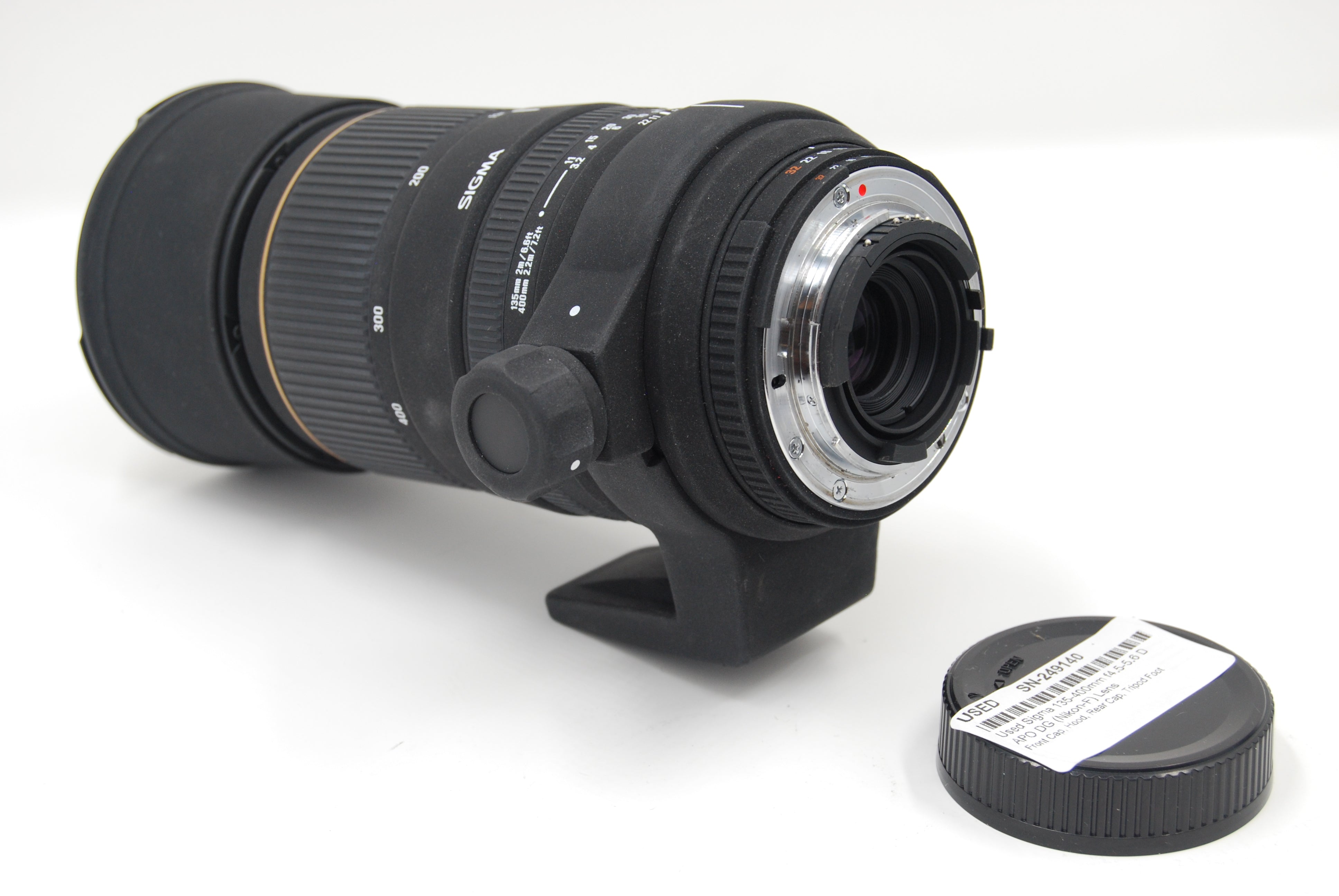 Used Sigma 135-400mm f4.5-5.6 D APO DG (Nikon-F) Lens