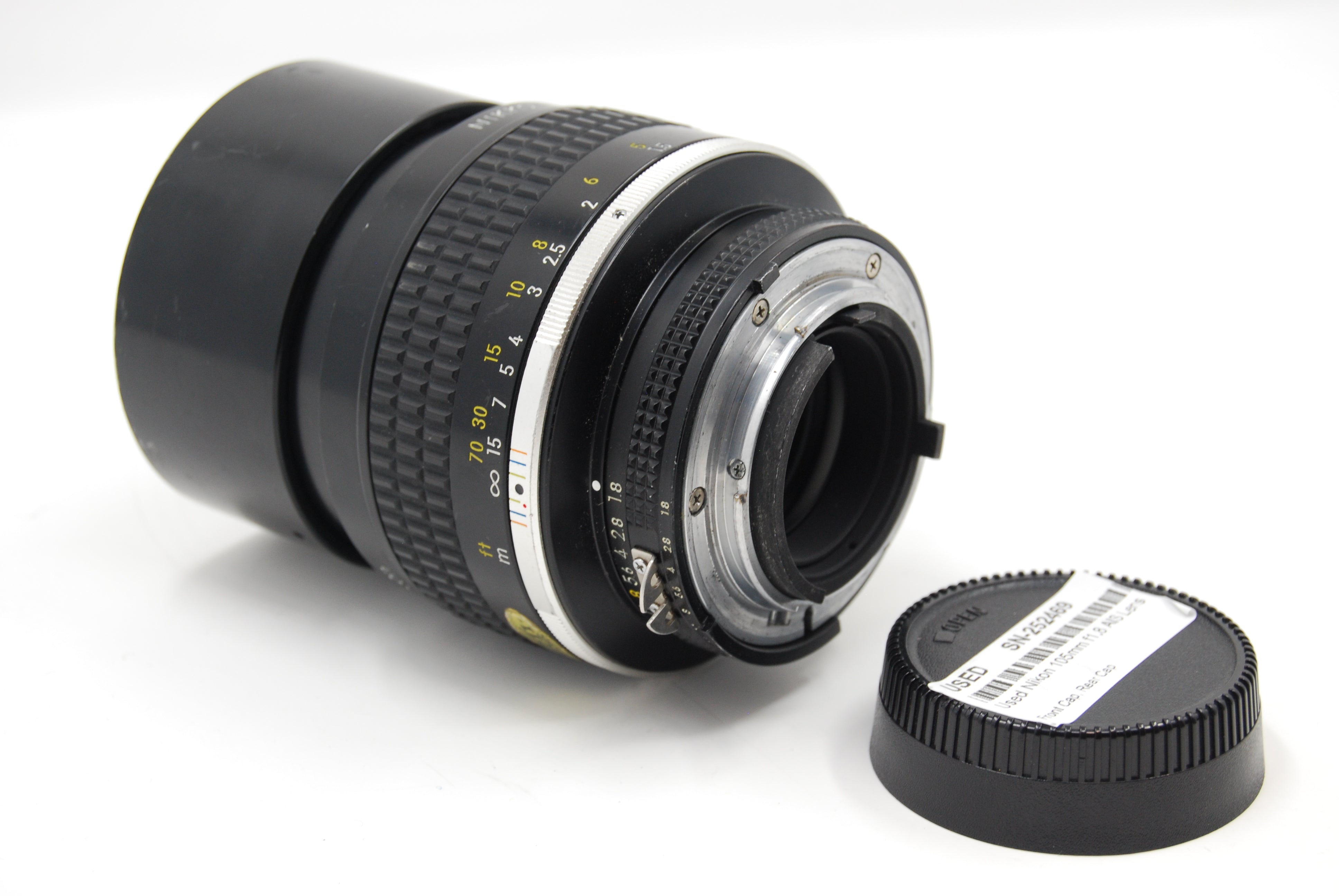 Used Nikon 105mm f1.8 AIS Lens