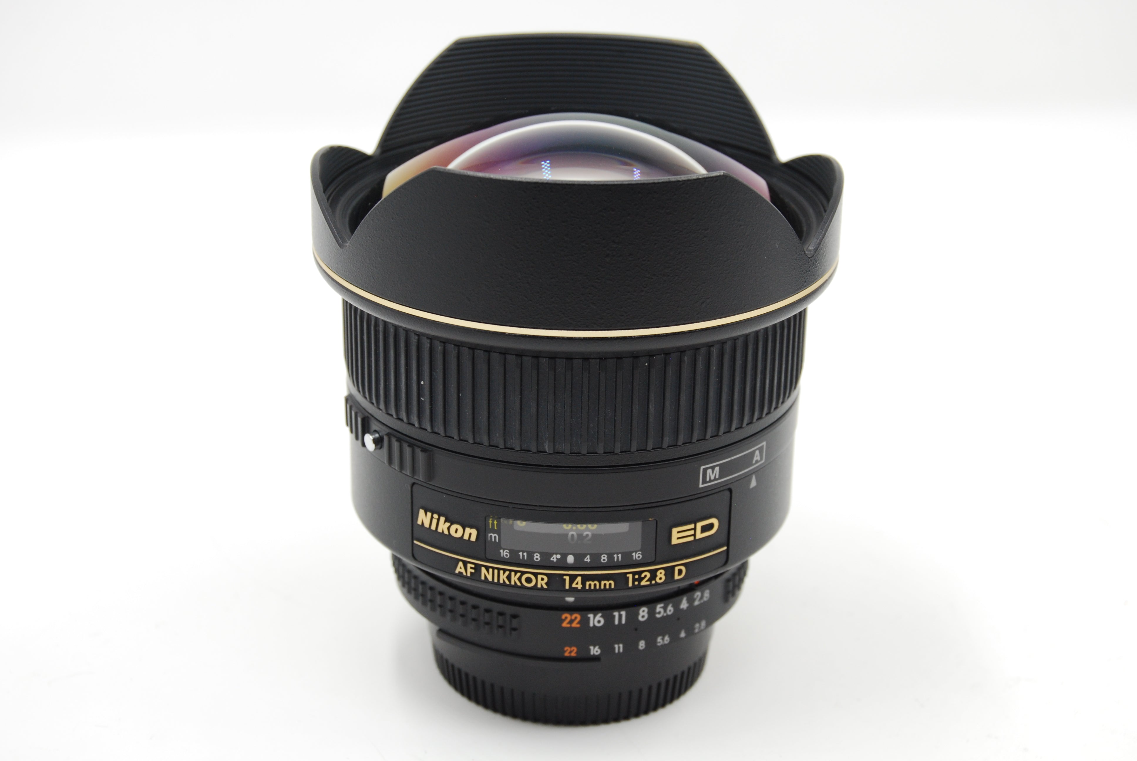 Used Nikon 14mm f2.8 AF D Lens