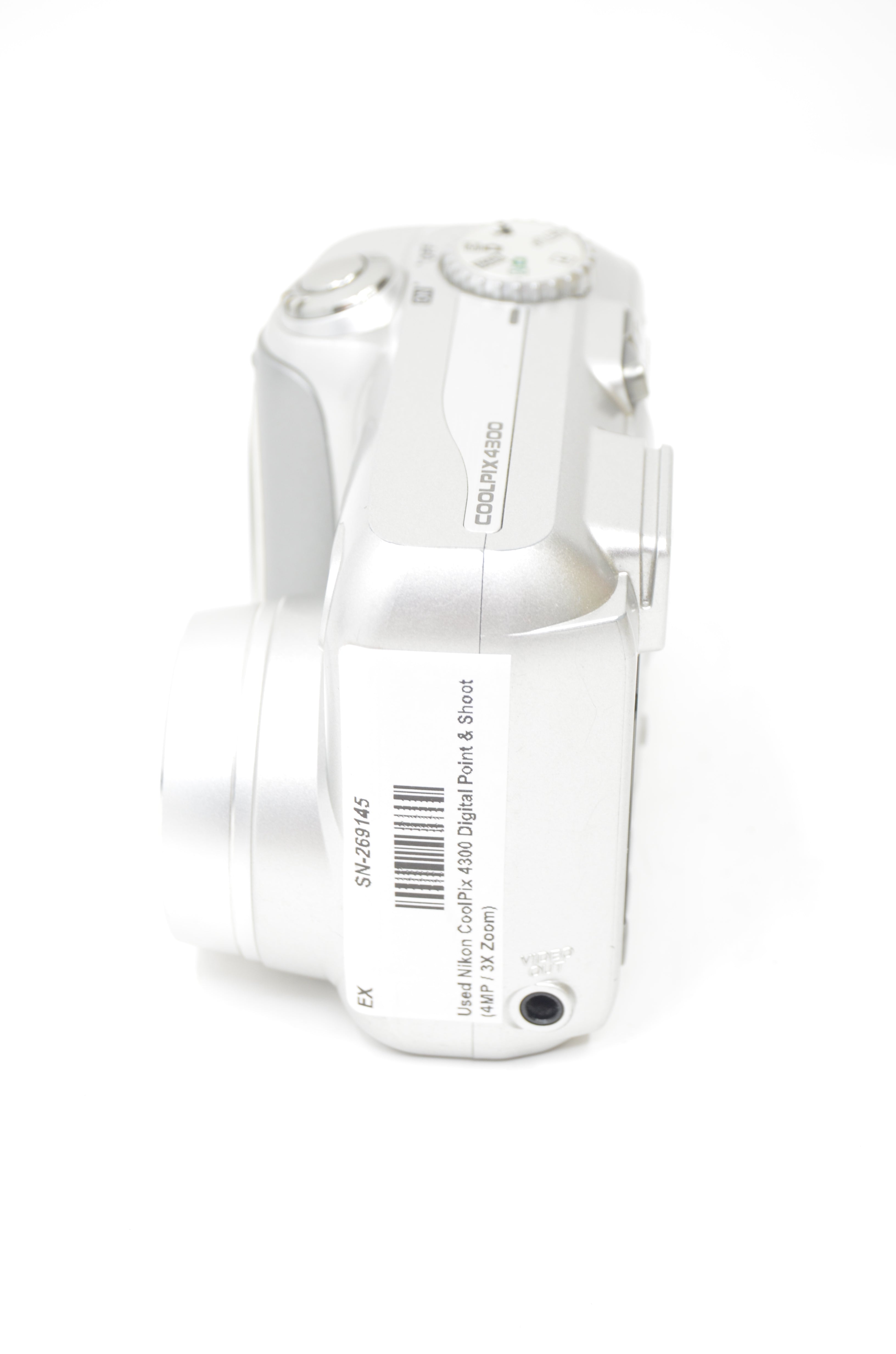 Used Nikon CoolPix 4300 Digital Point & Shoot (4MP / 3X Zoom)