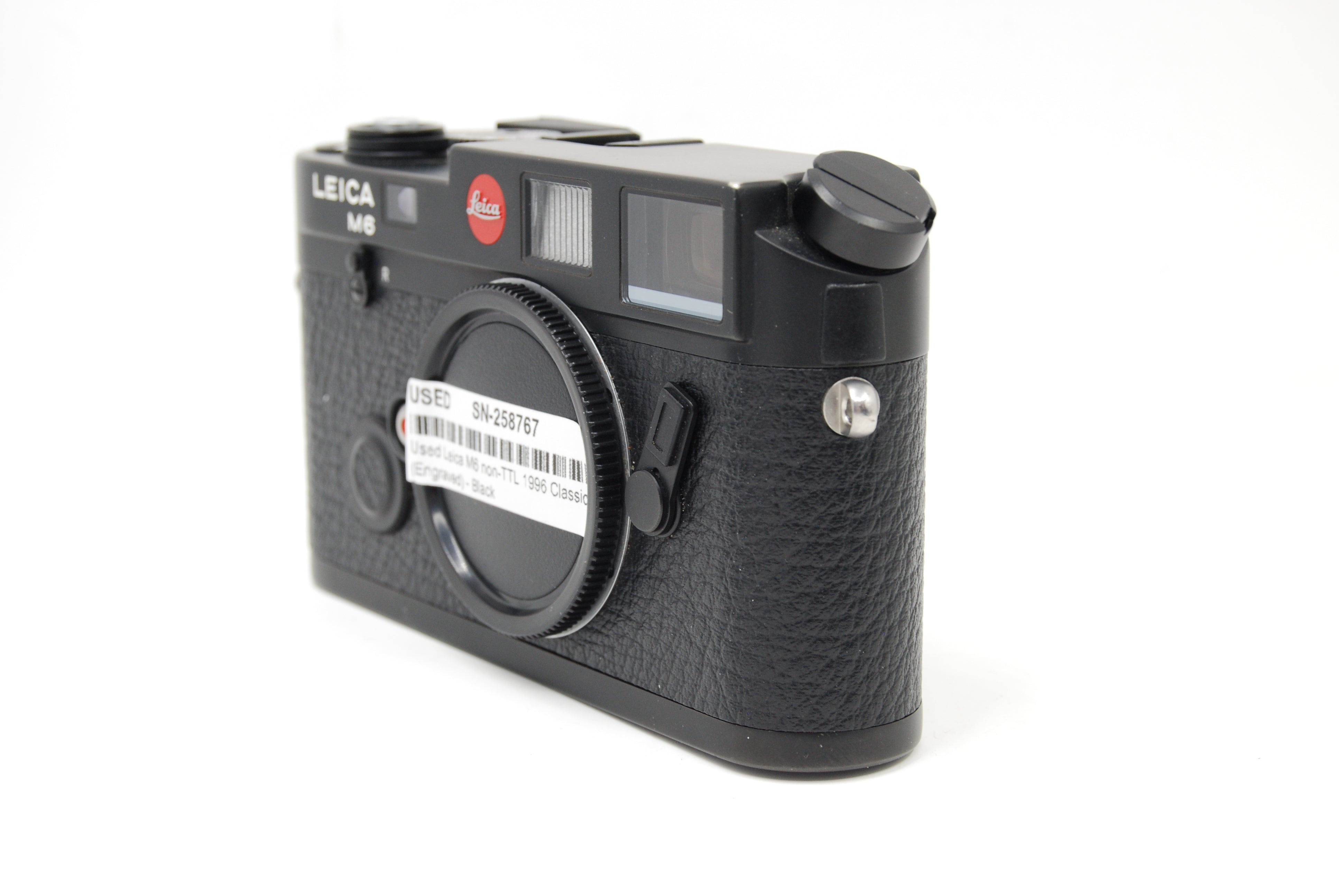 Used Leica M6 non-TTL 1996 Classic (Engraved) - Black
