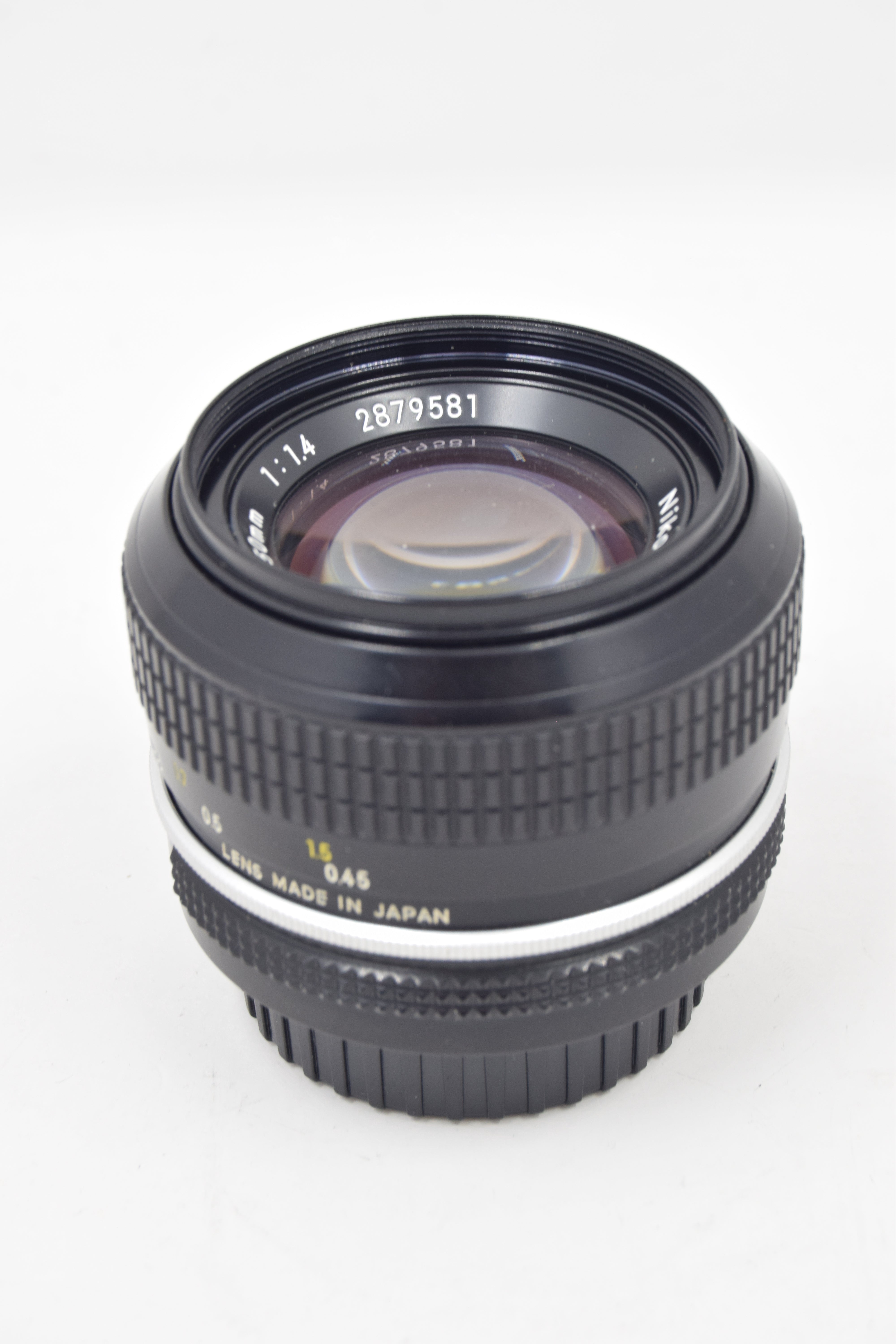 Used Nikon 50mm f1.4 non-AI Lens