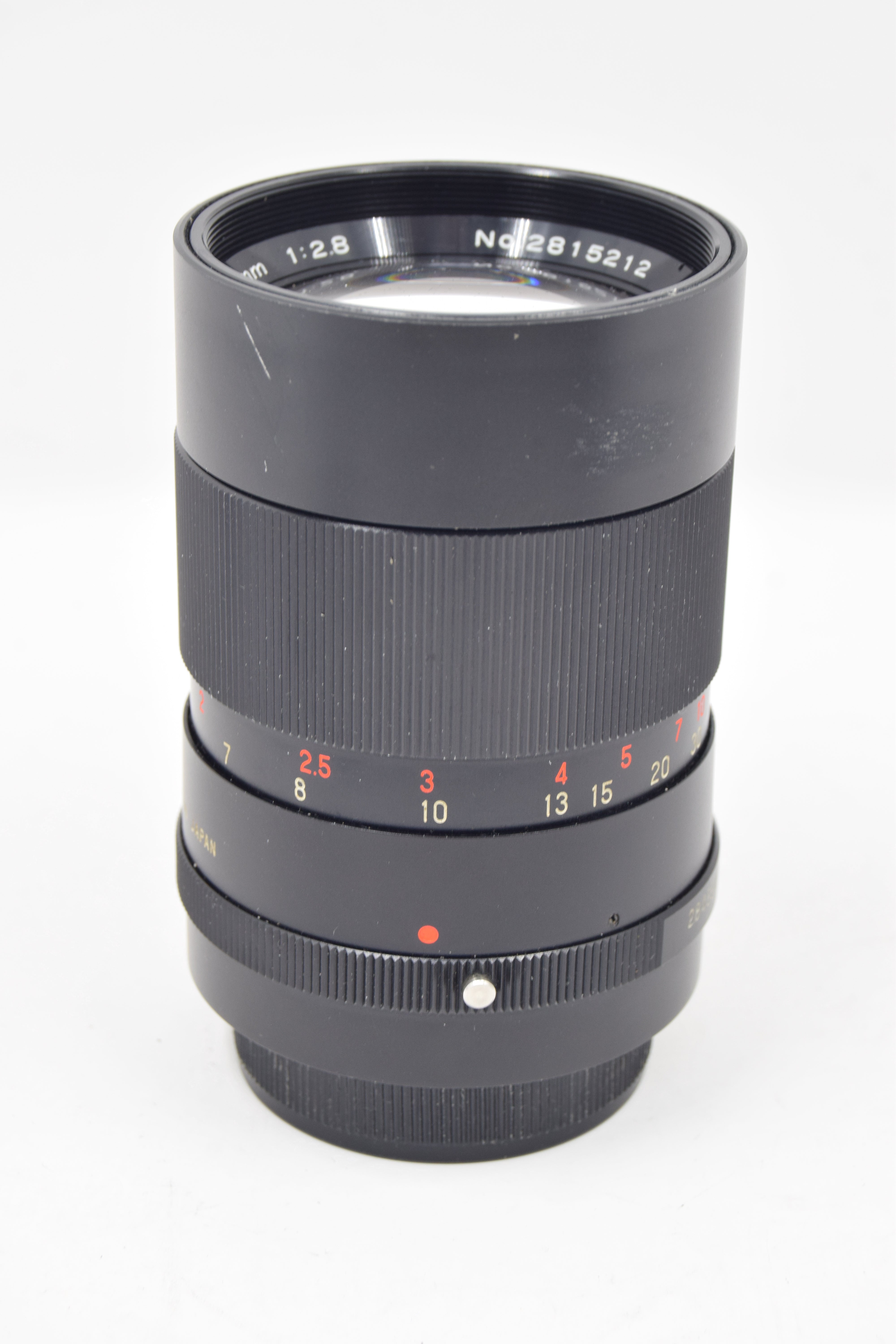 Used Vivitar 135mm f2.8 (Konica) Lens