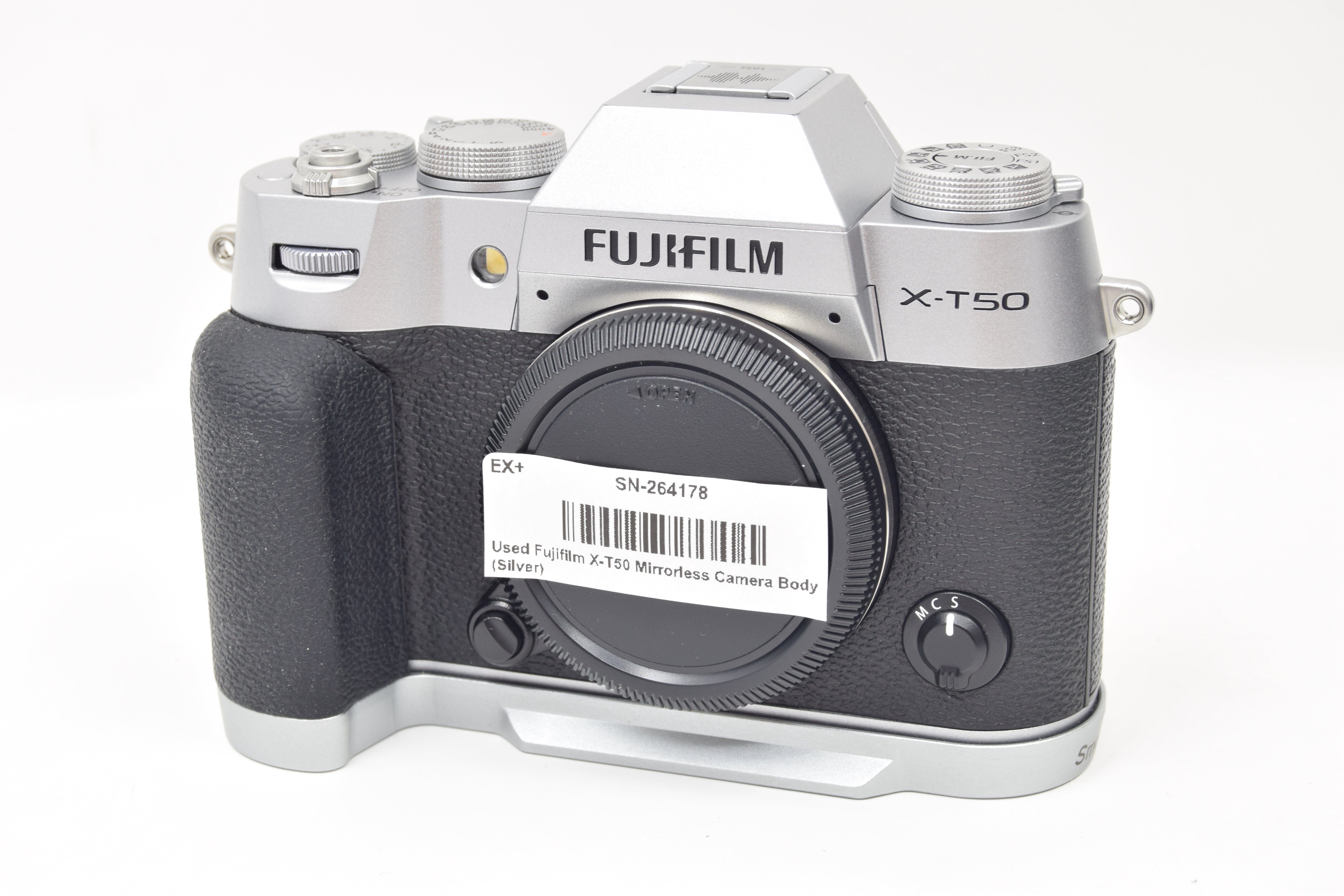 Used Fujifilm X-T50 Mirrorless Camera Body (Silver)