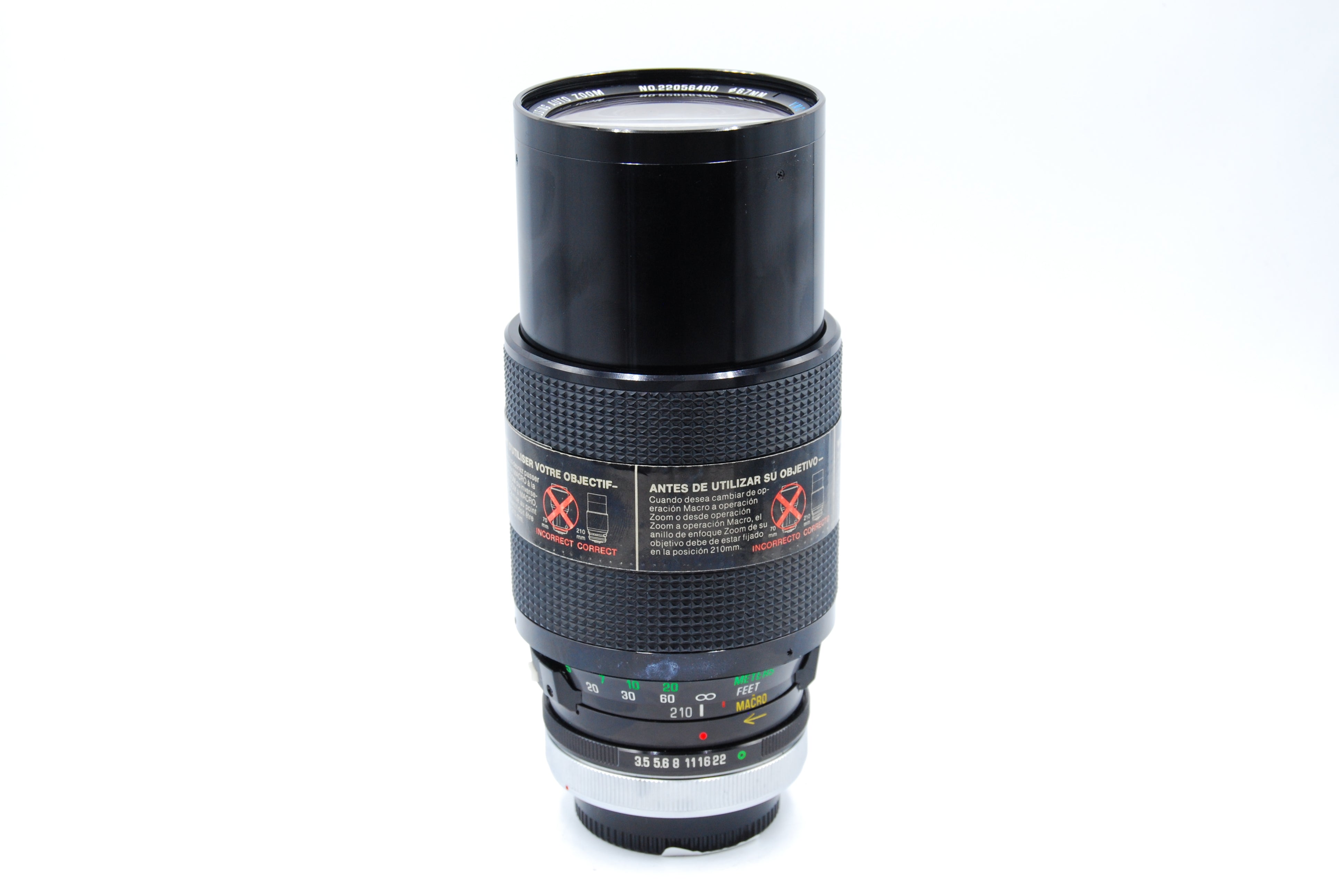 Used Vivitar 70-210mm f3.5 Series 1 (C-EF) Lens