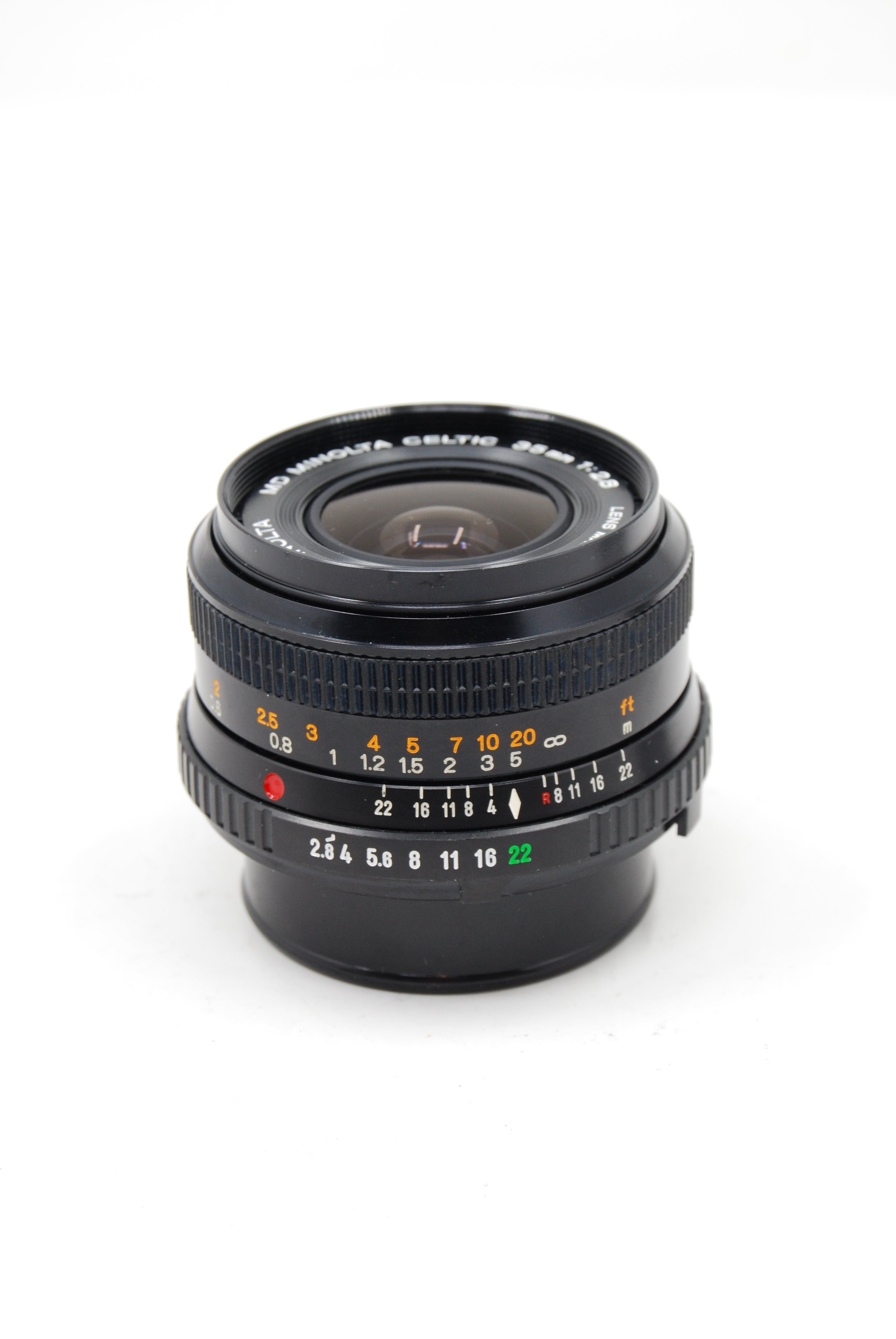 Used Minolta 35mm f2.8 MC Lens