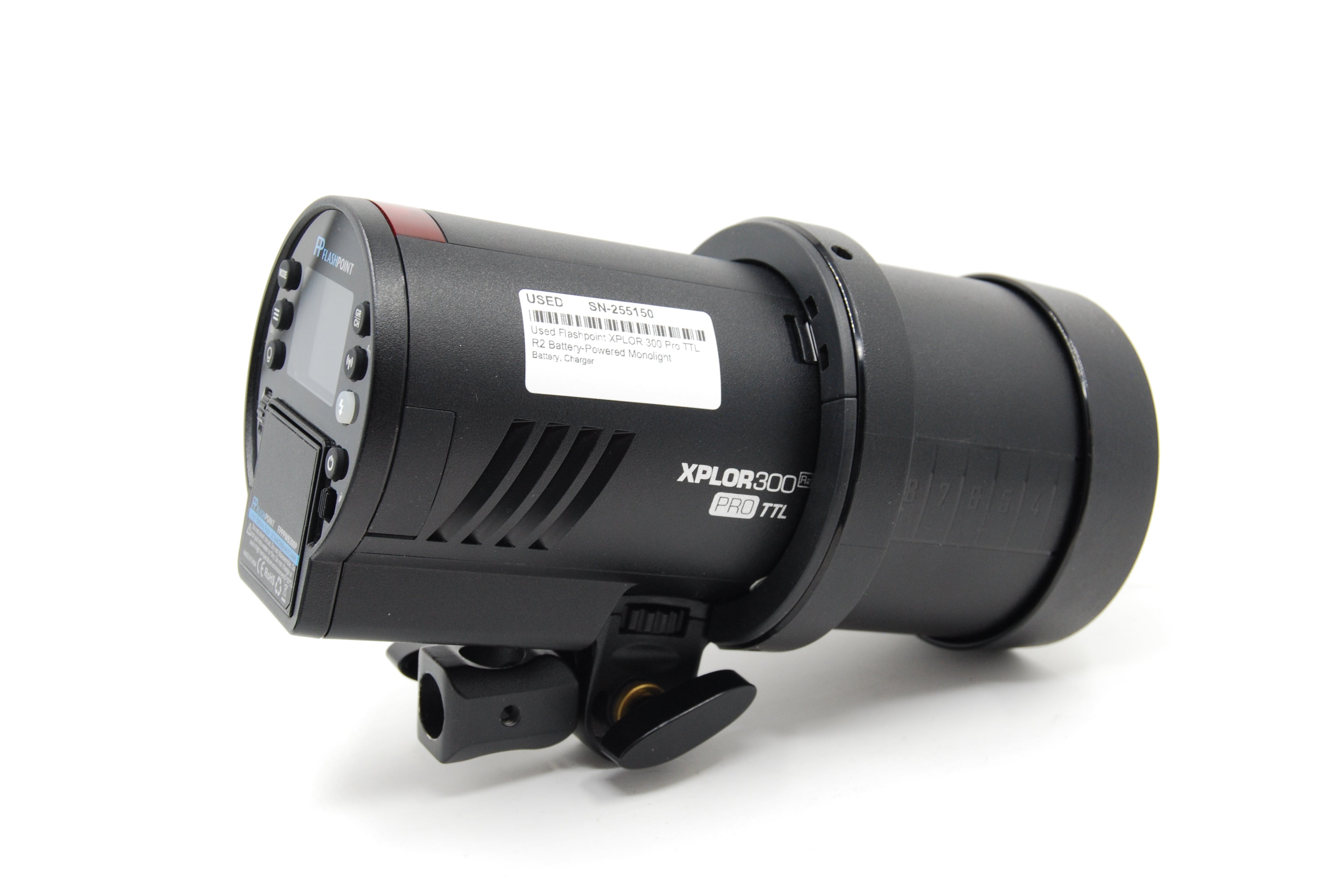 Used Flashpoint XPLOR 300 Pro TTL R2 Battery-Powered Monolight
