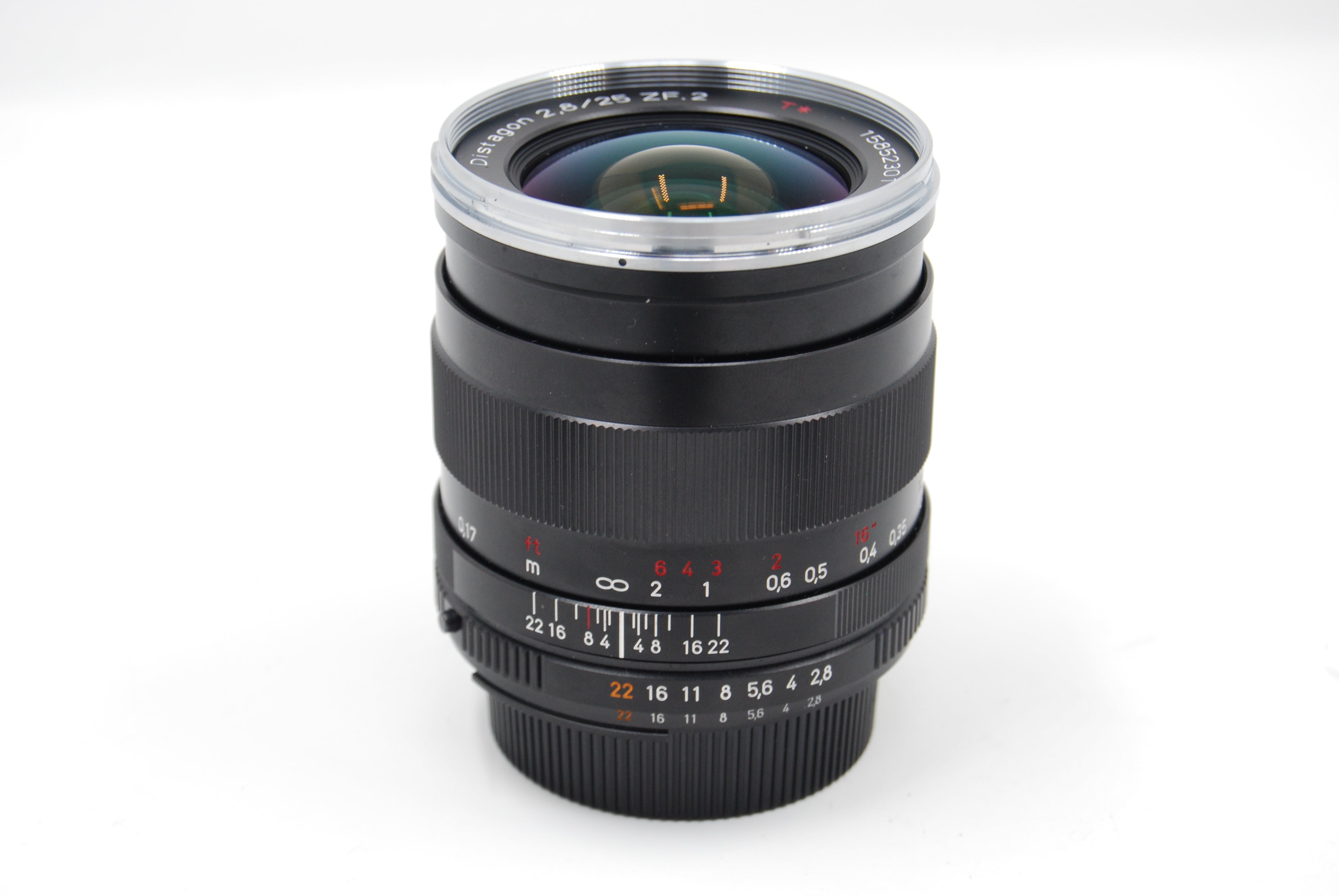 Used Zeiss Distagon 25mm f2.8 ZF (Nikon-F) Lens