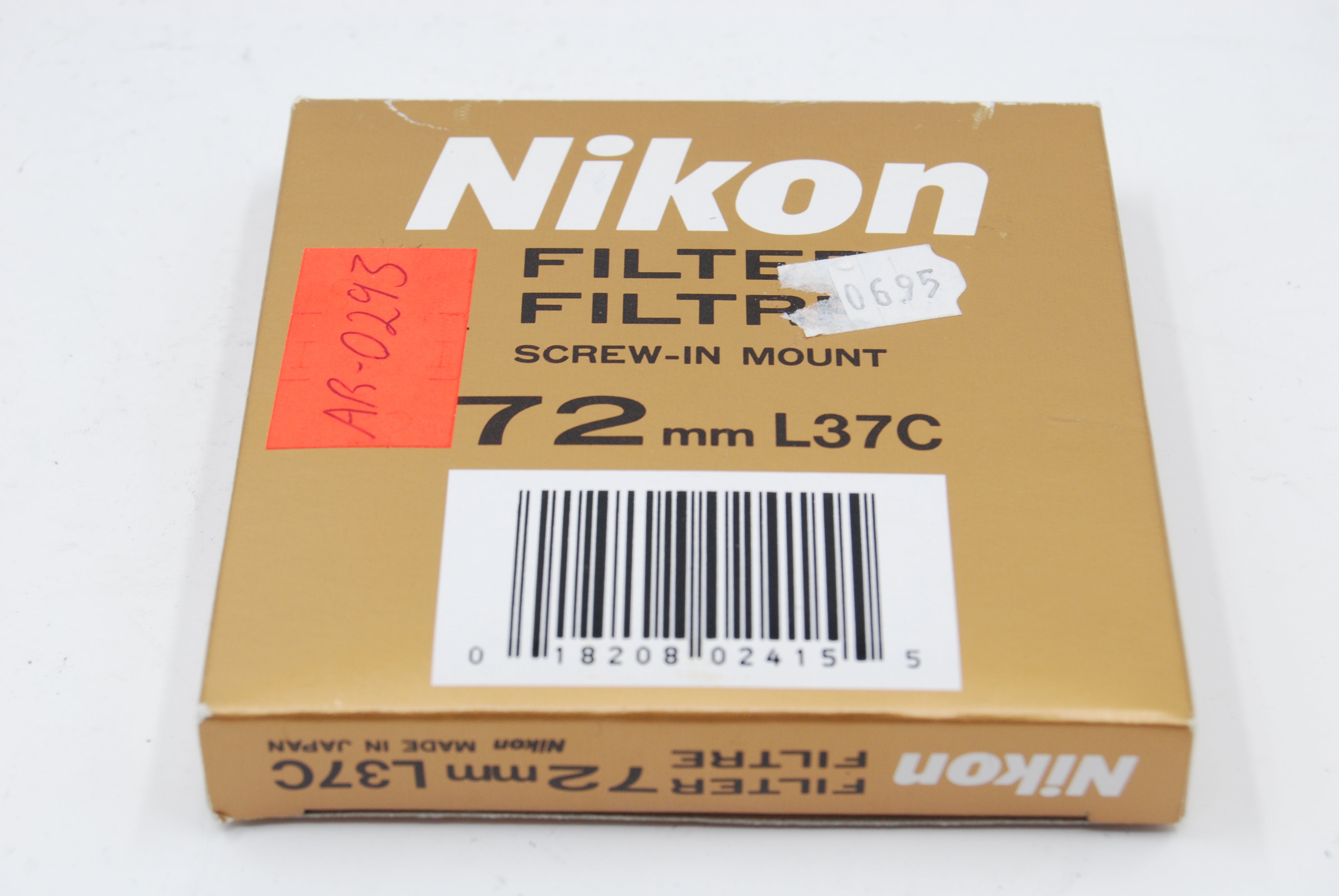 Nikon 72mm L37C Screw-In Filter *MINT* (0293)