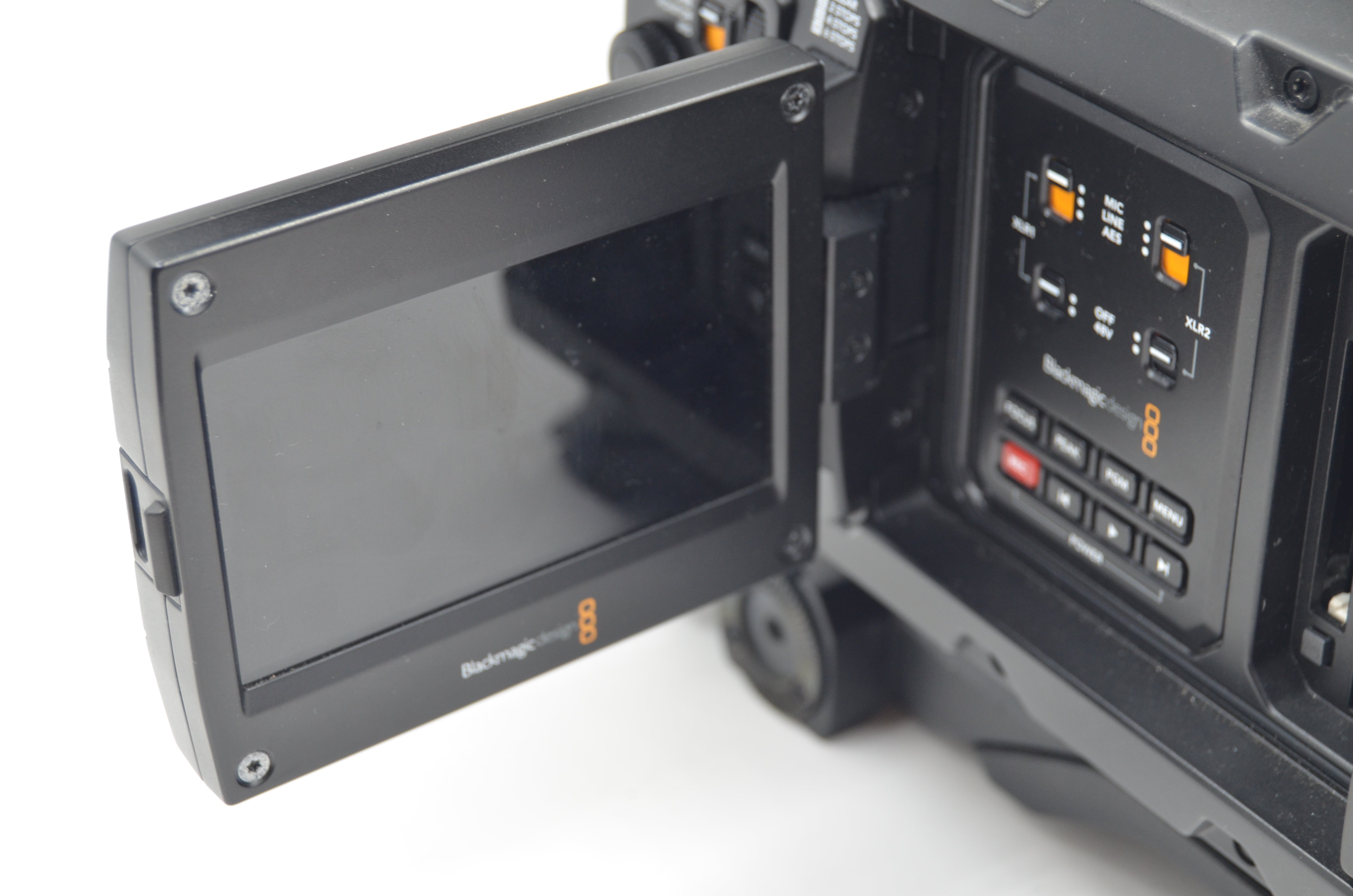 USED Blackmagic Ursa 4.6K Pro G2 w/ Ursa Viewfinder + Shoulder Kit