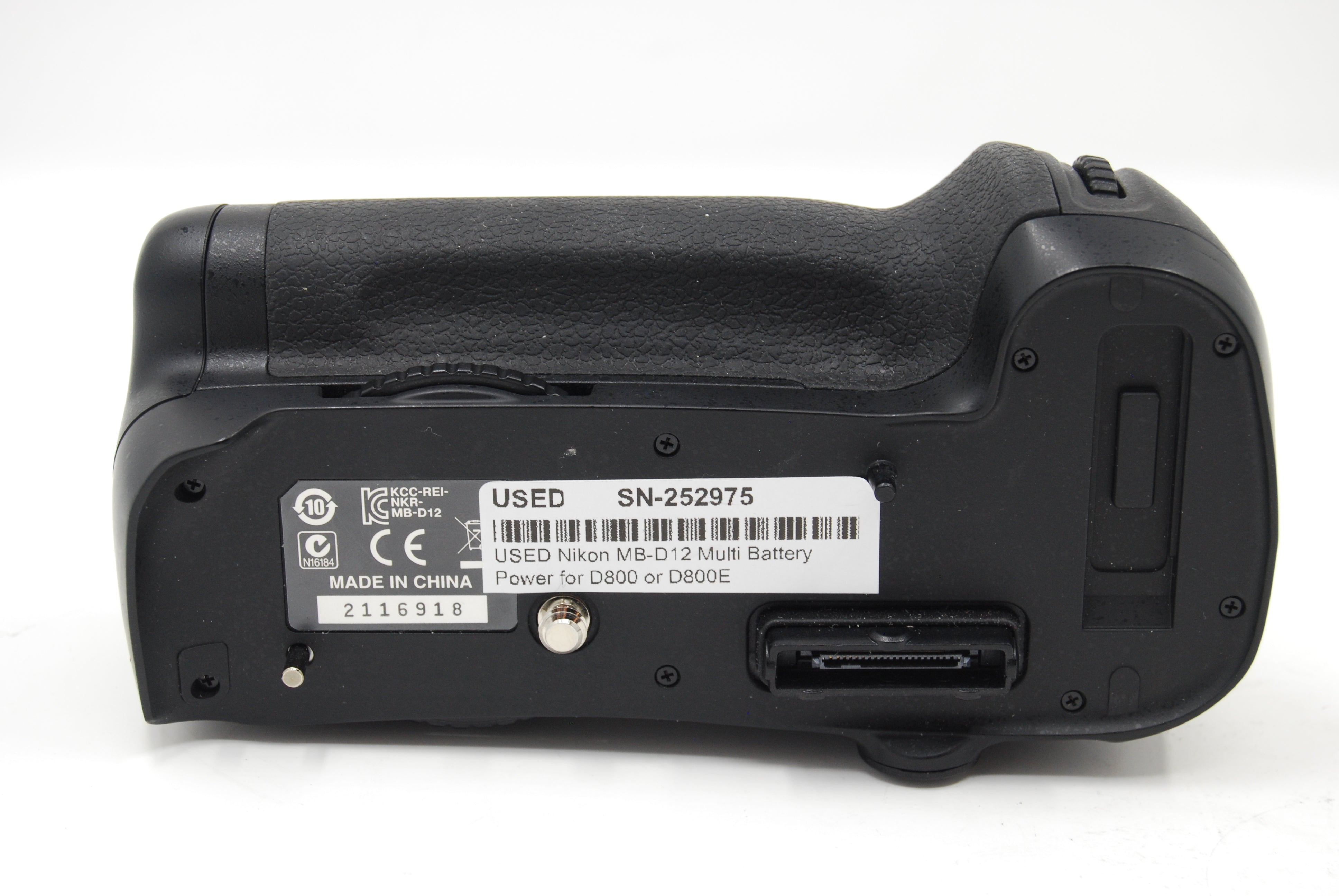 USED Nikon MB-D12 Multi Battery Power for D800 or D800E