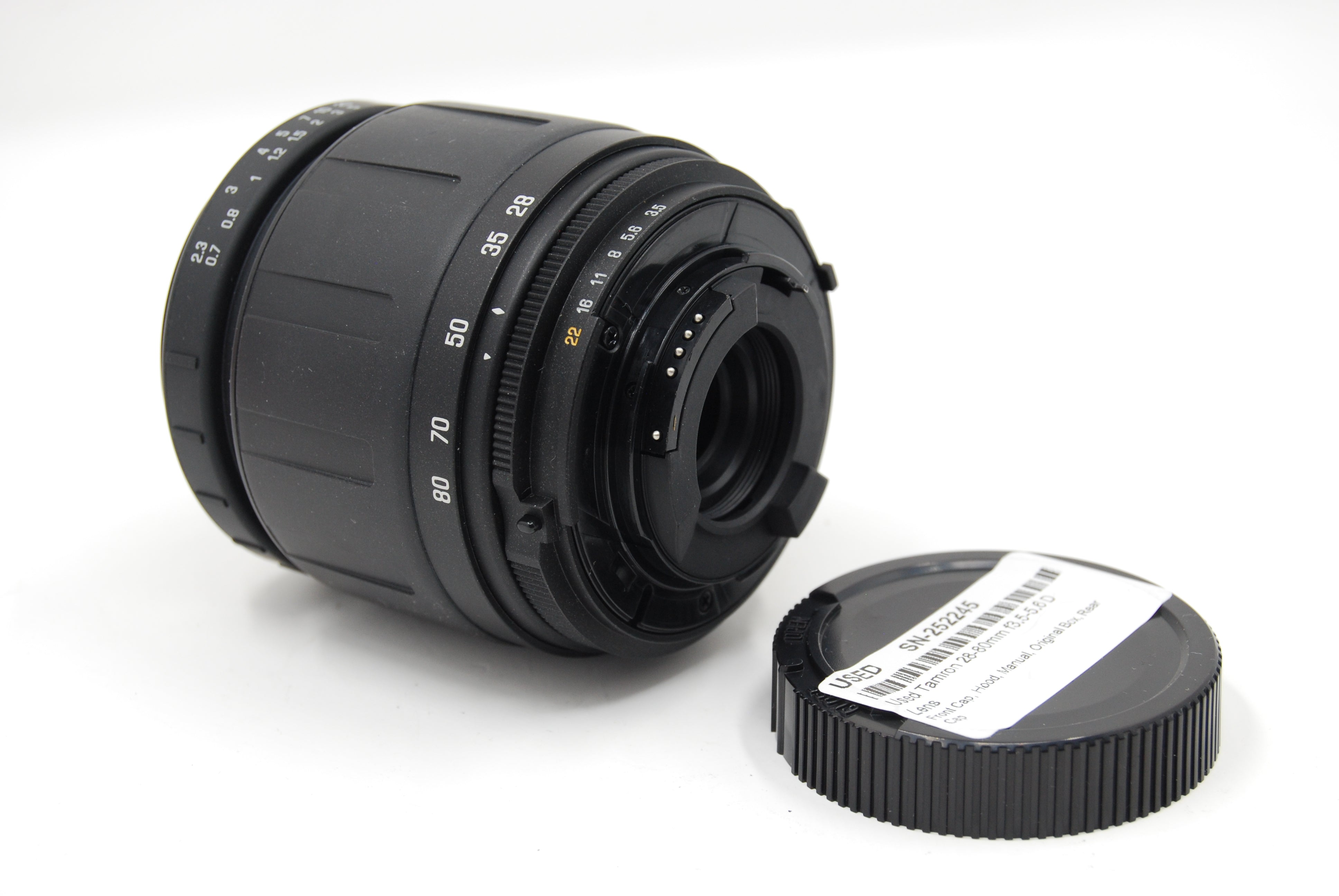 Used Tamron 28-80mm f3.5-5.6 D Lens
