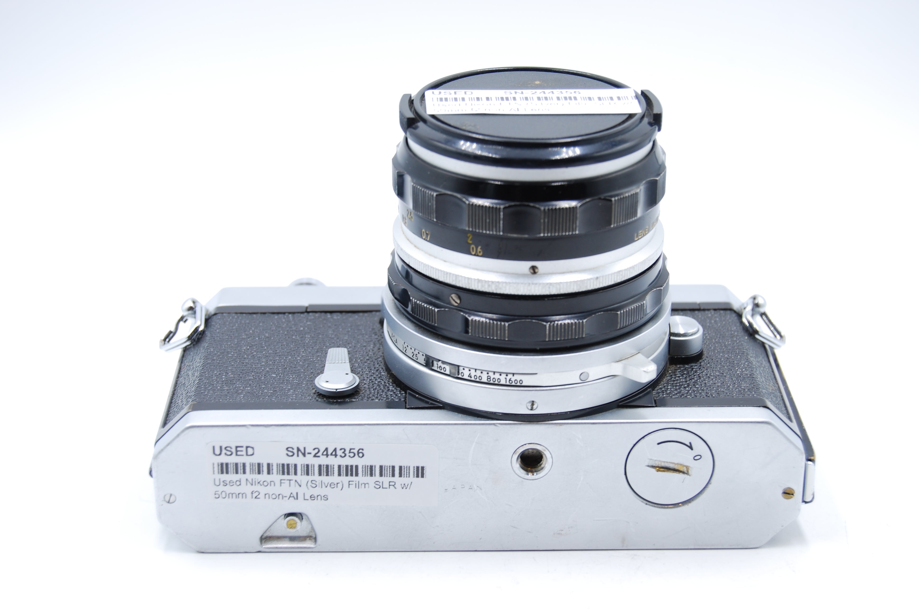 Used Nikon Nikkormat FTN (Silver) Film SLR w/50mm f2 non-AI Lens