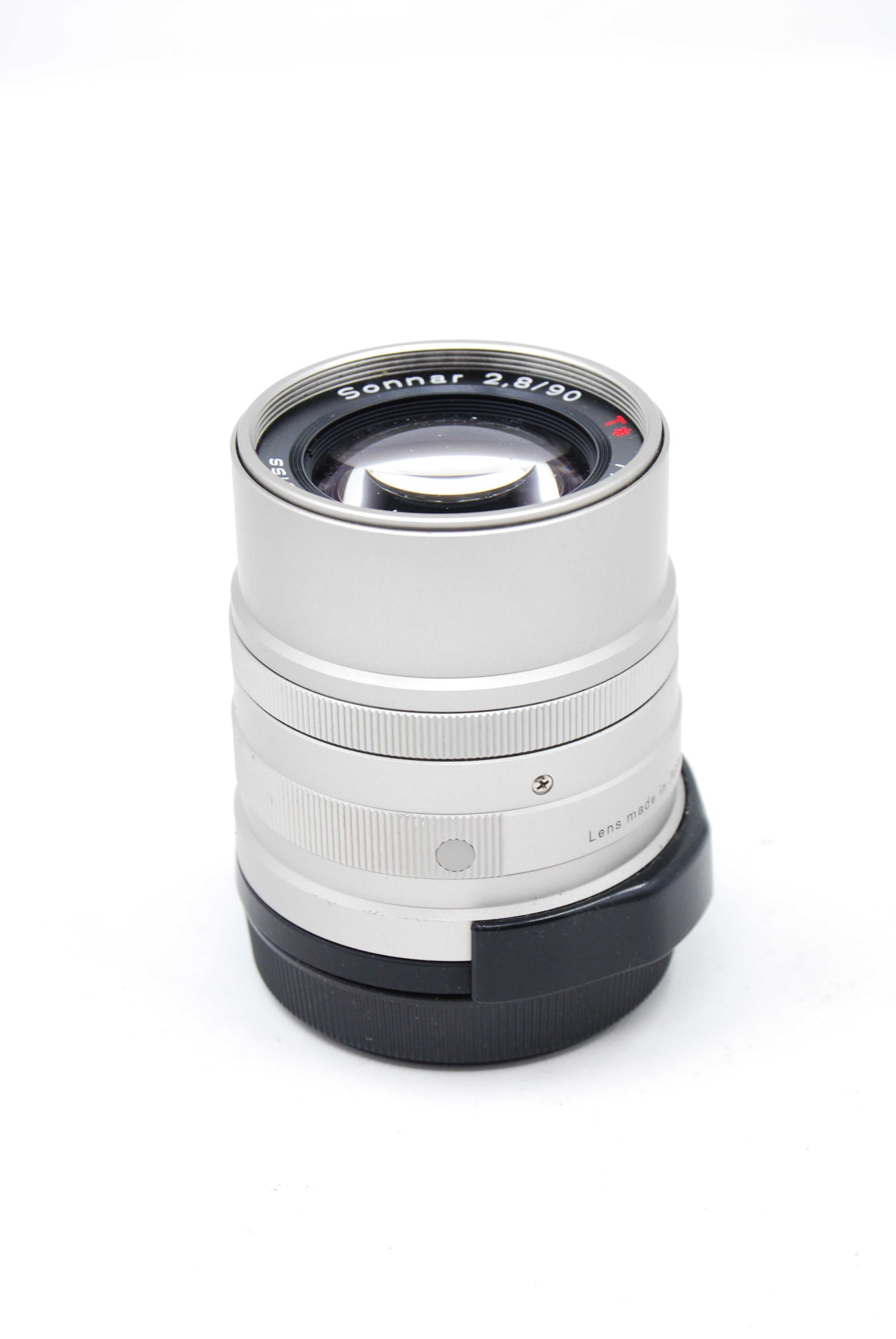 【美品】コンタックス CONTAX SONNAR 90mm F2.8 Contax 90mm f/2.8 Zeiss Sonnar T* Lens for G-Series, Titanium {46}