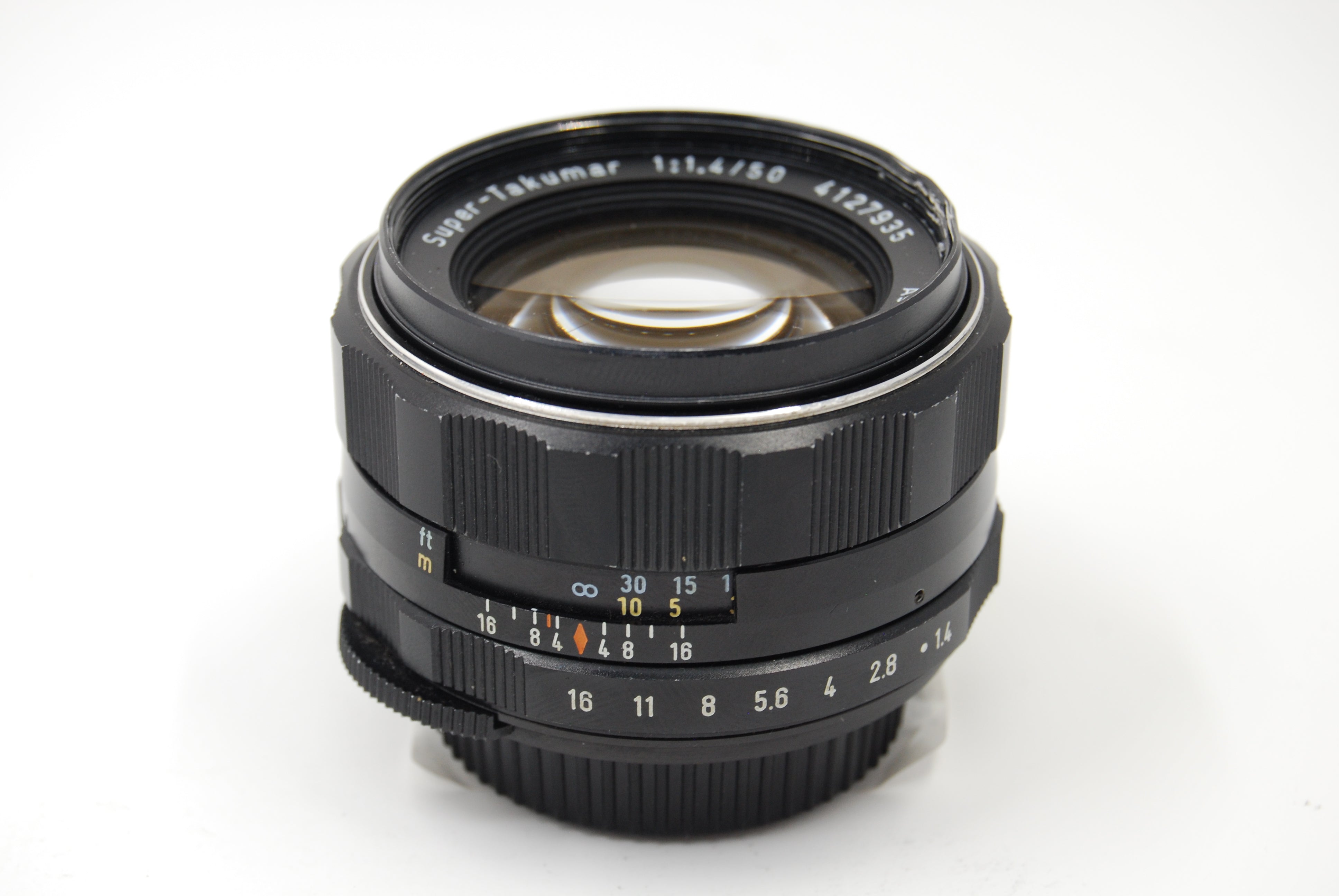 Used Pentax 50mm F1.4 Super-Takumar M42 Screw Mount Lens