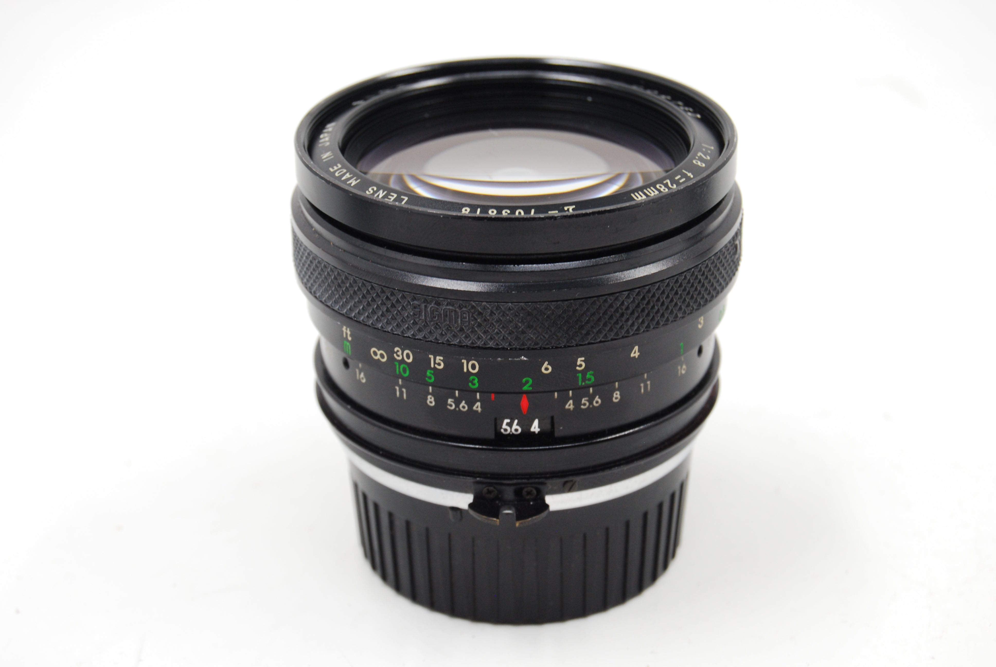 Used Sigma 28mm f2.8 (Nikon) Non-AI Lens