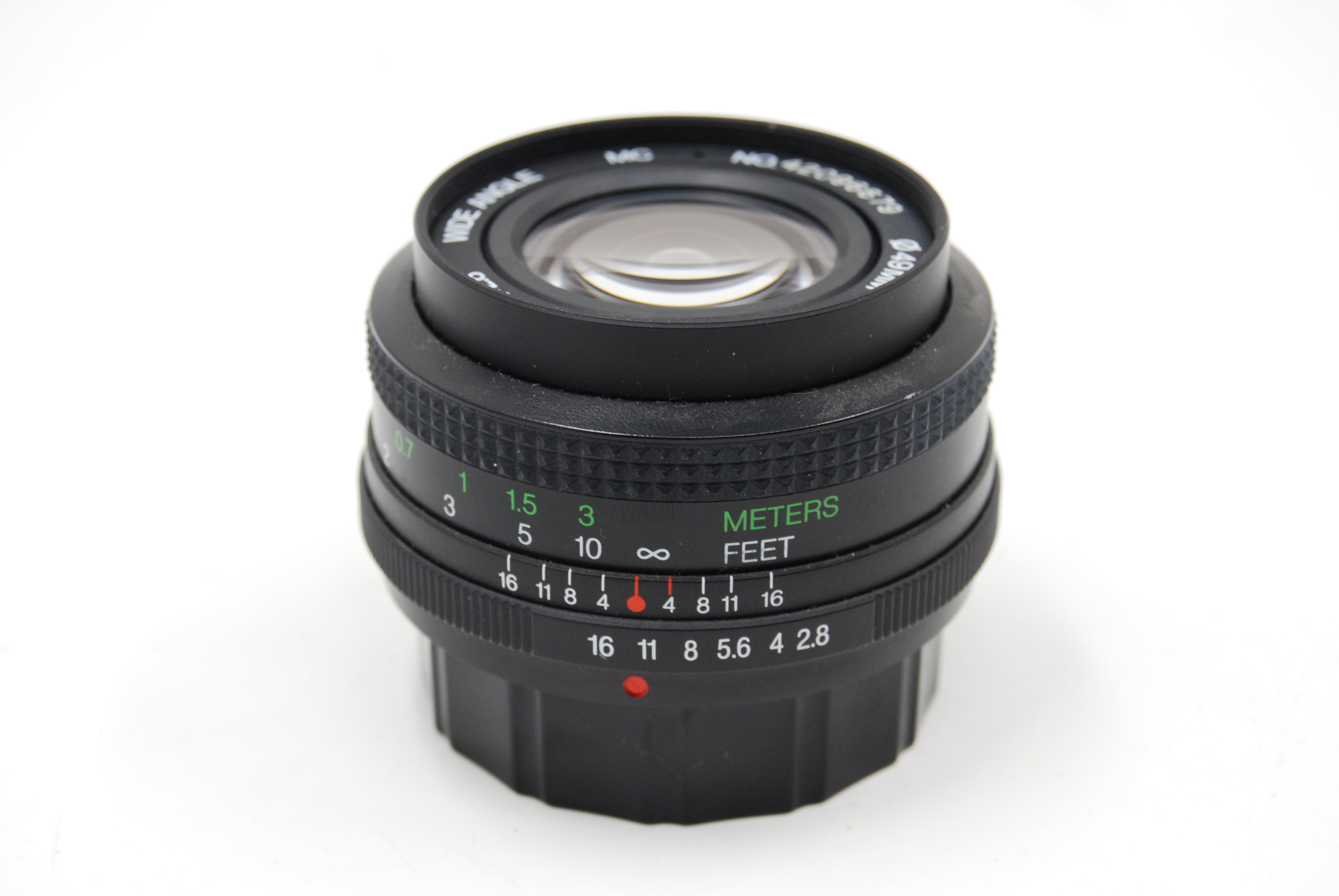 Used Vivitar 28mm f2.8 (PK) Lens