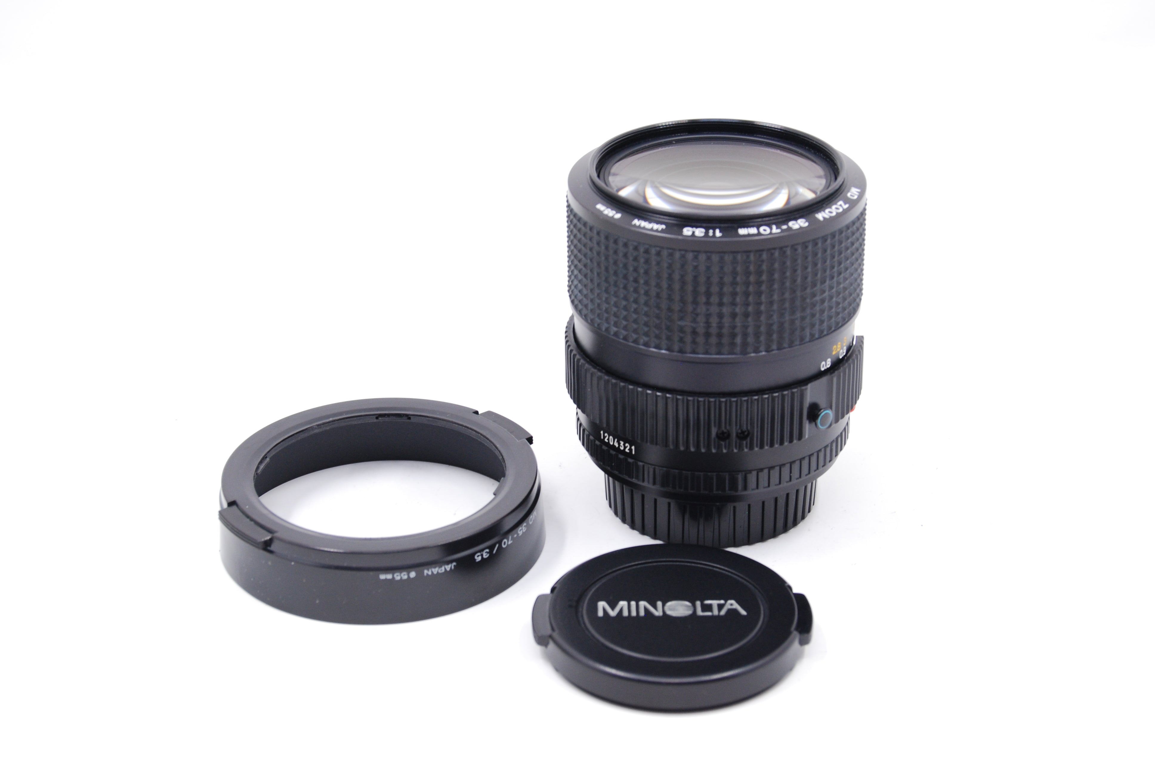 Used Minolta 35-70mm f3.5 Macro MD Lens