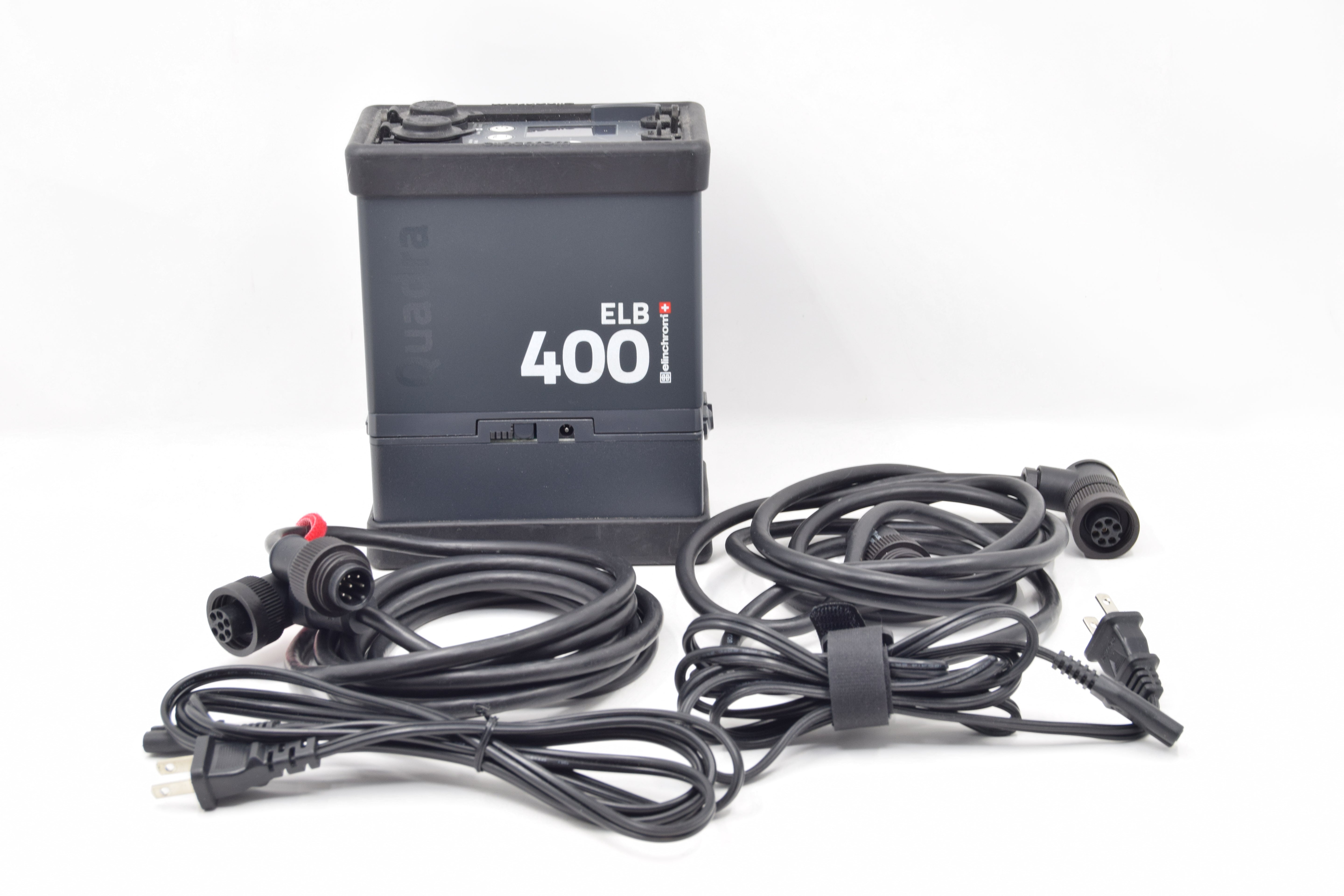 Used Elinchrom Quadra Hybrid Li-Ion Pro 2 Light Kit with A Flash Heads & 3 Batteries 10400.1 #720
