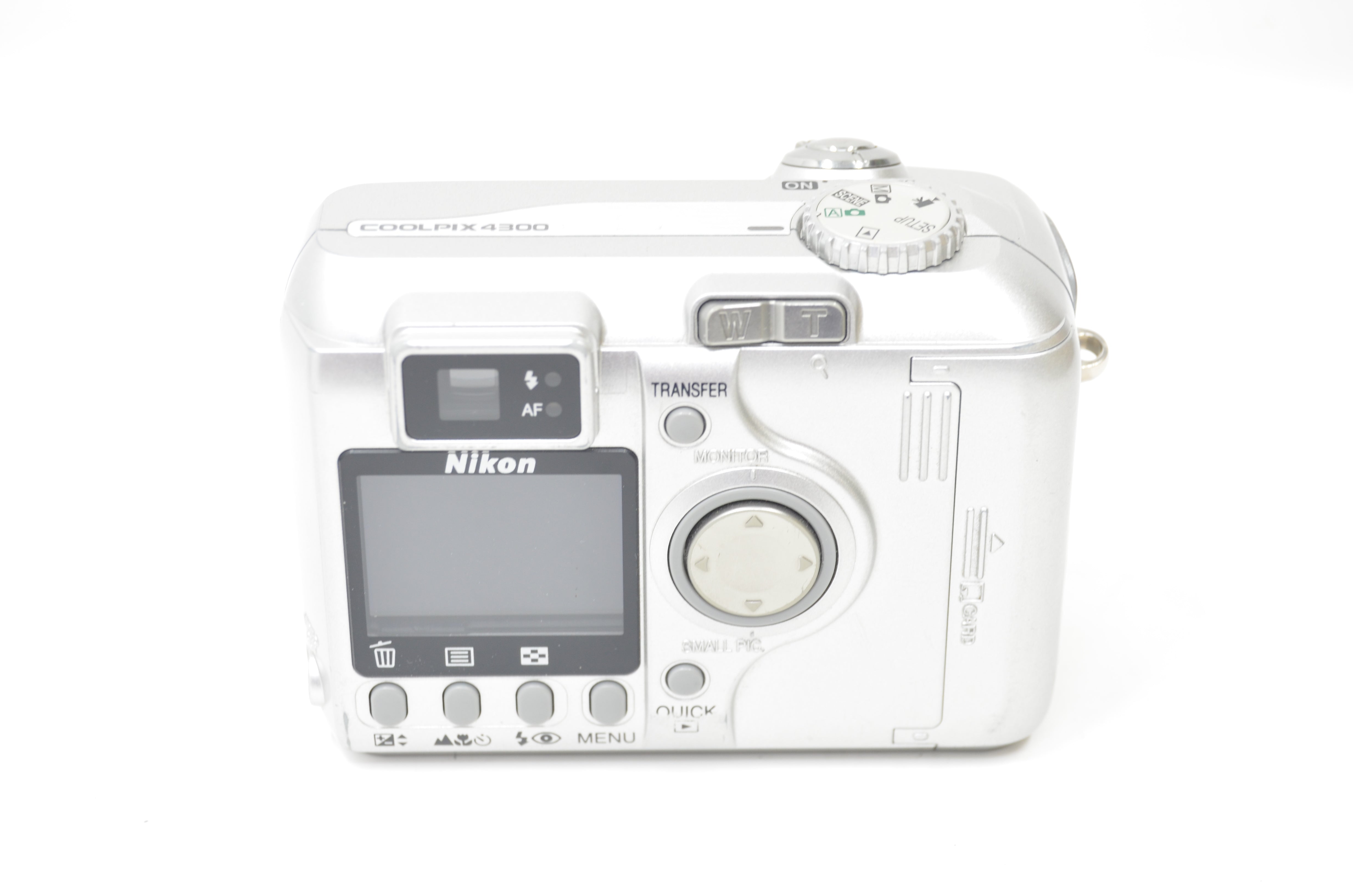 Used Nikon CoolPix 4300 Digital Point & Shoot (4MP / 3X Zoom)