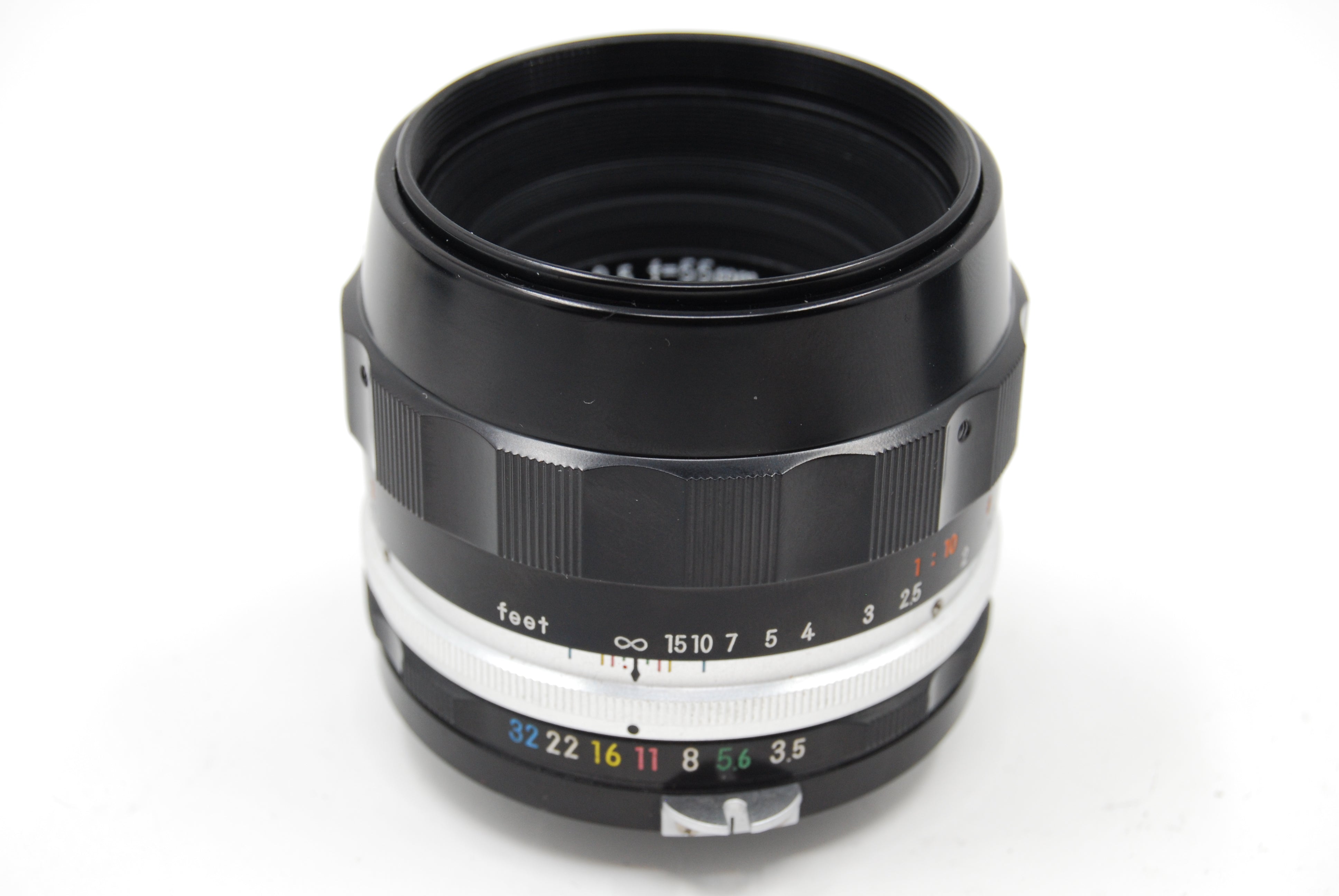 Used Nikon 55mm f3.5 Micro-Nikkor non-AI Lens