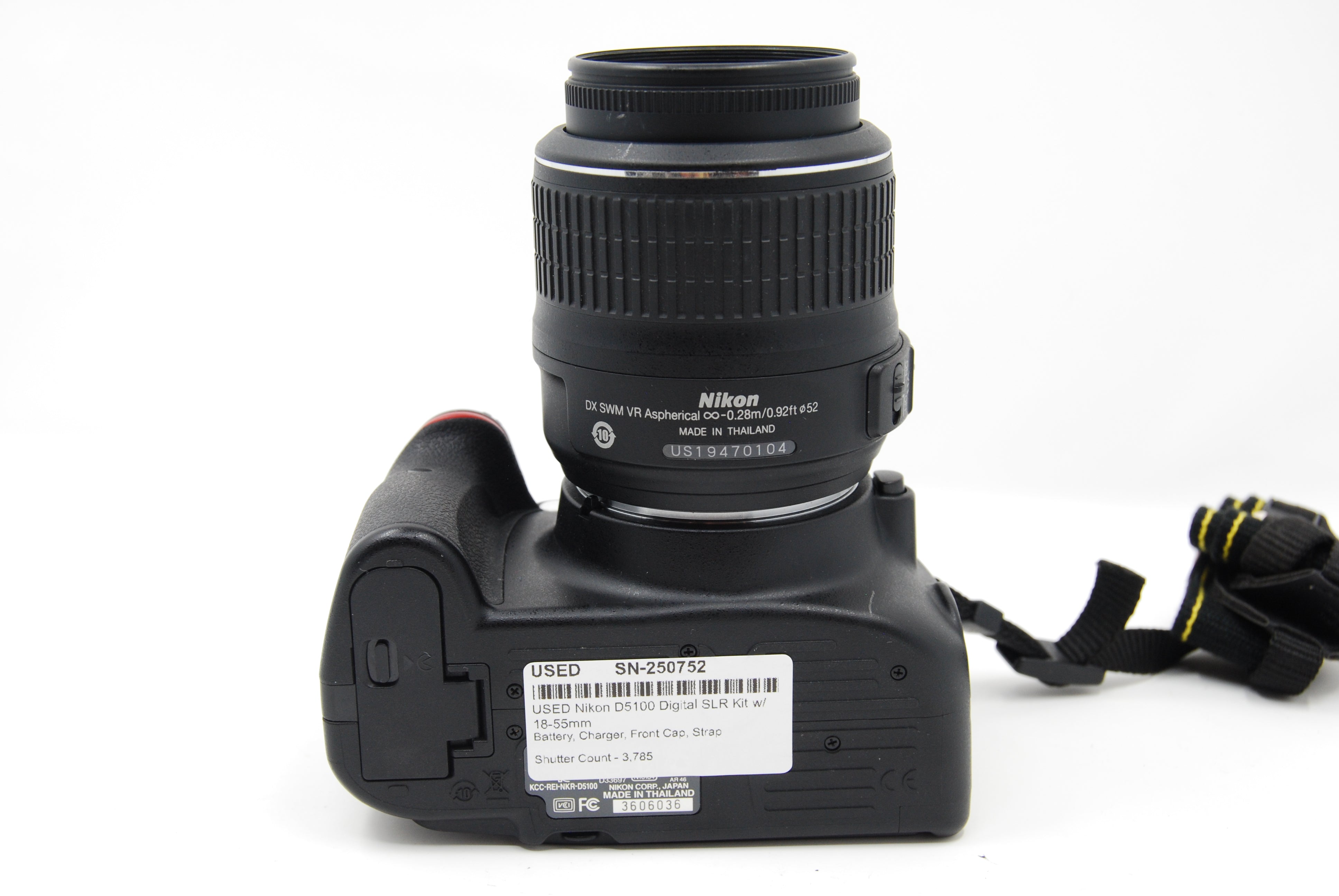 USED Nikon D5100 Digital SLR Kit w/ 18-55mm