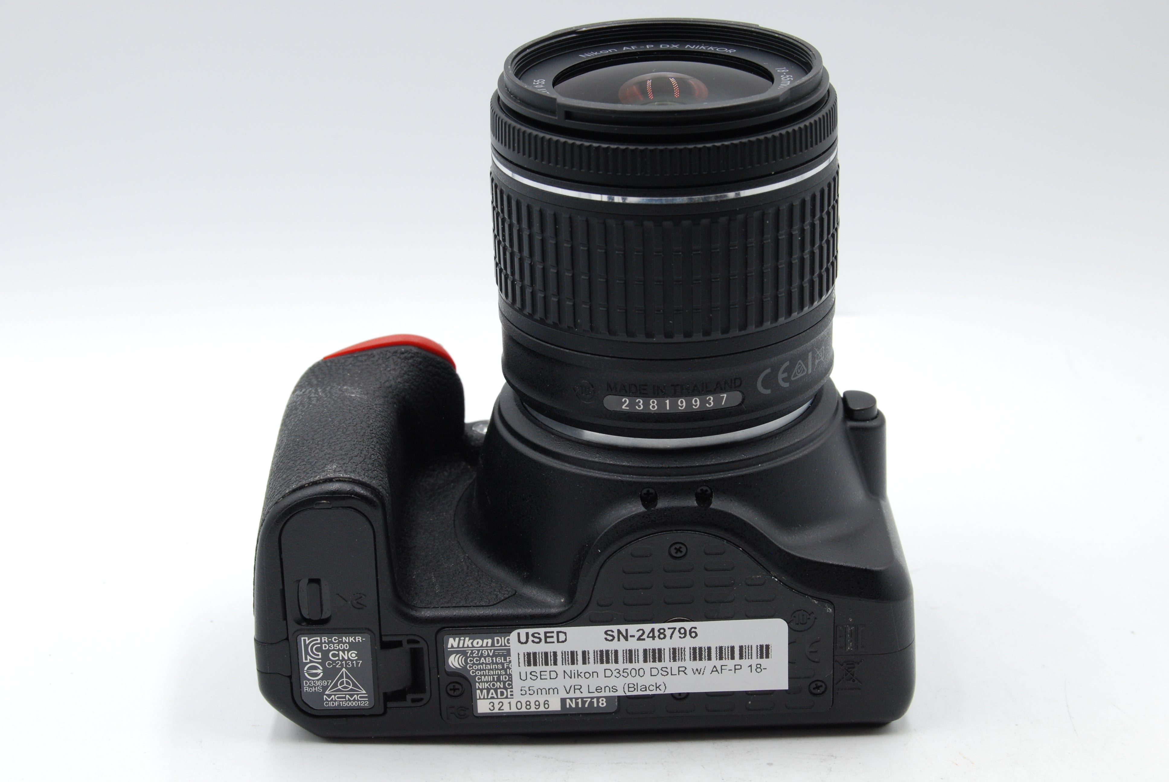 USED Nikon D3500 DSLR w/ AF-P 18-55mm VR Lens (Black)