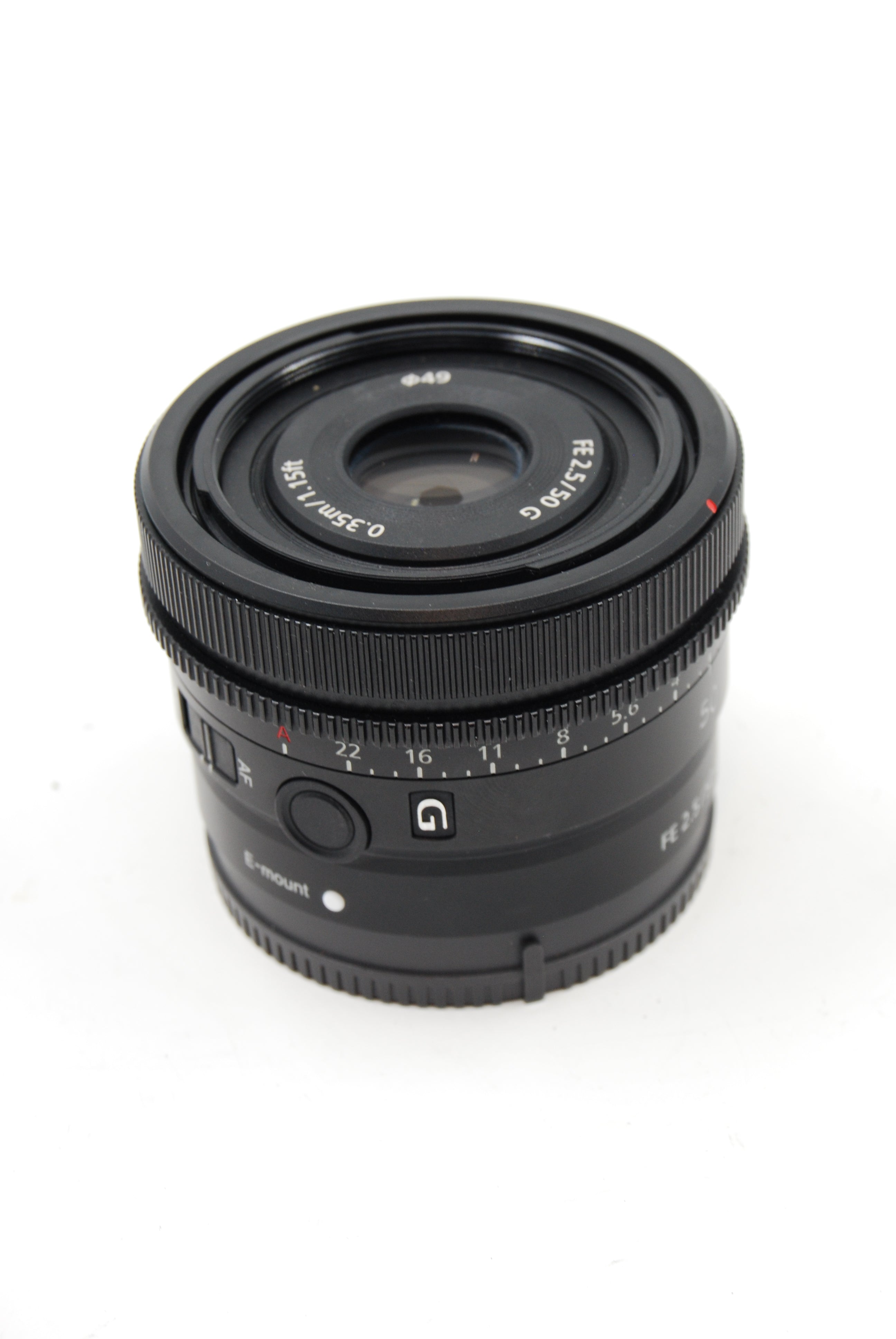 Used Sony FE 50mm F2.5 G Lens