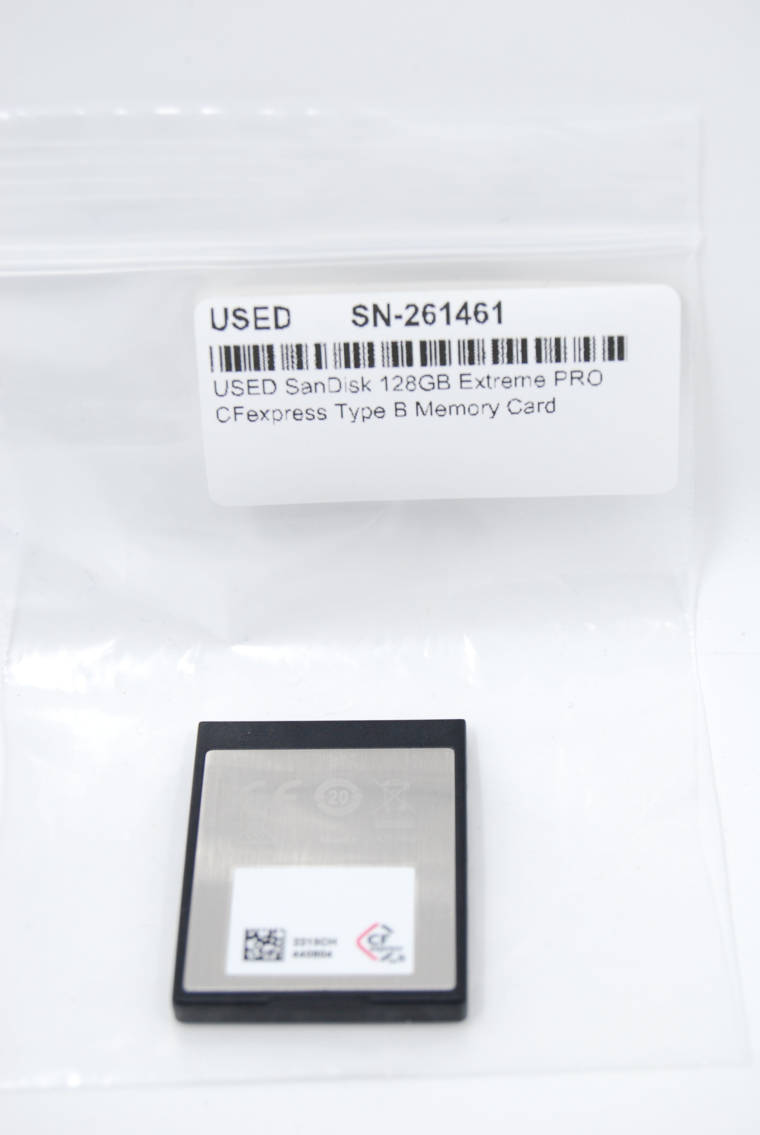 USED SanDisk 128GB Extreme PRO CFexpress Type B Memory Card
