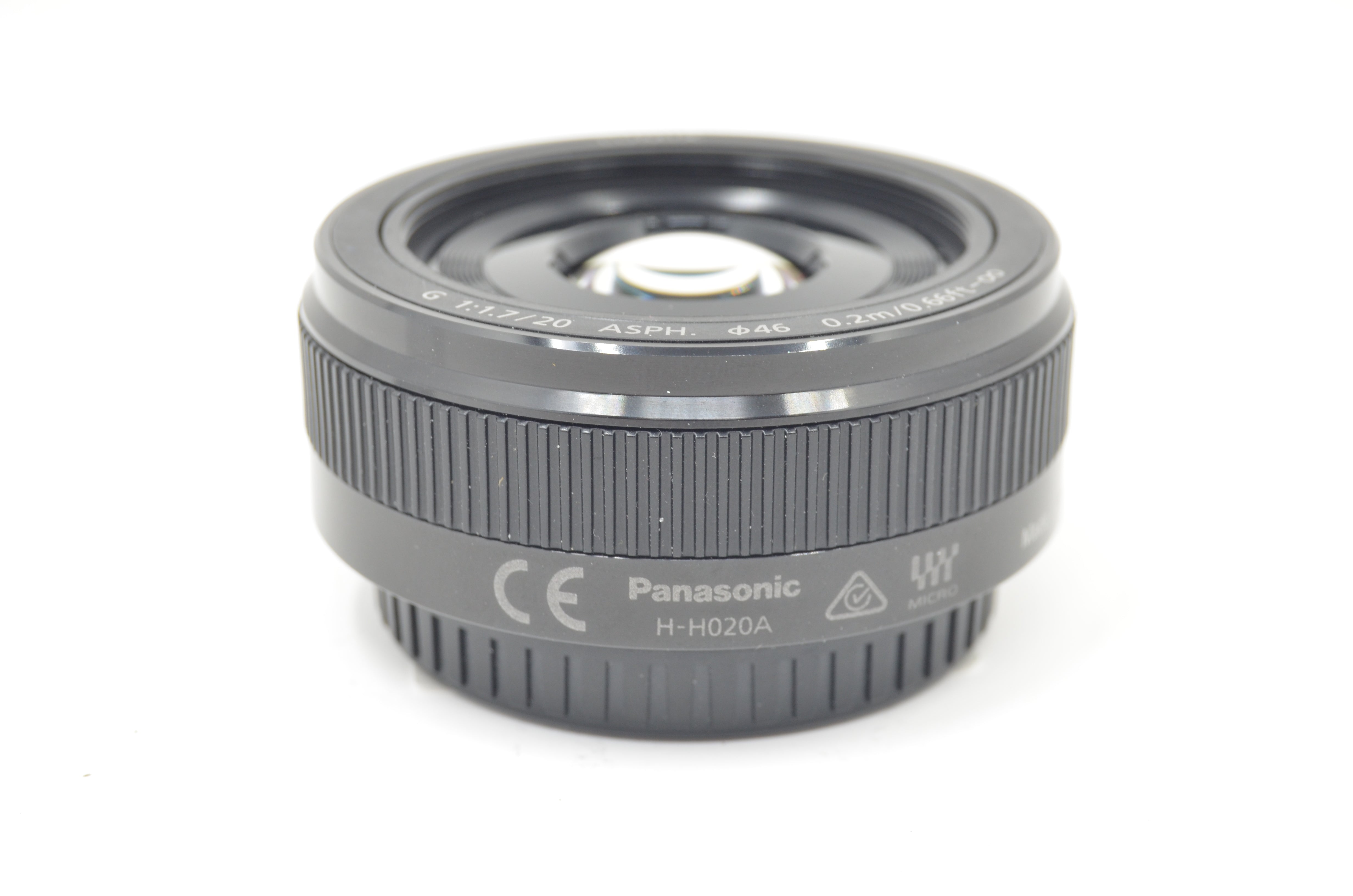 USED Panasonic 20mm F1.7 ASPH. Lumix G H-H020A Lens