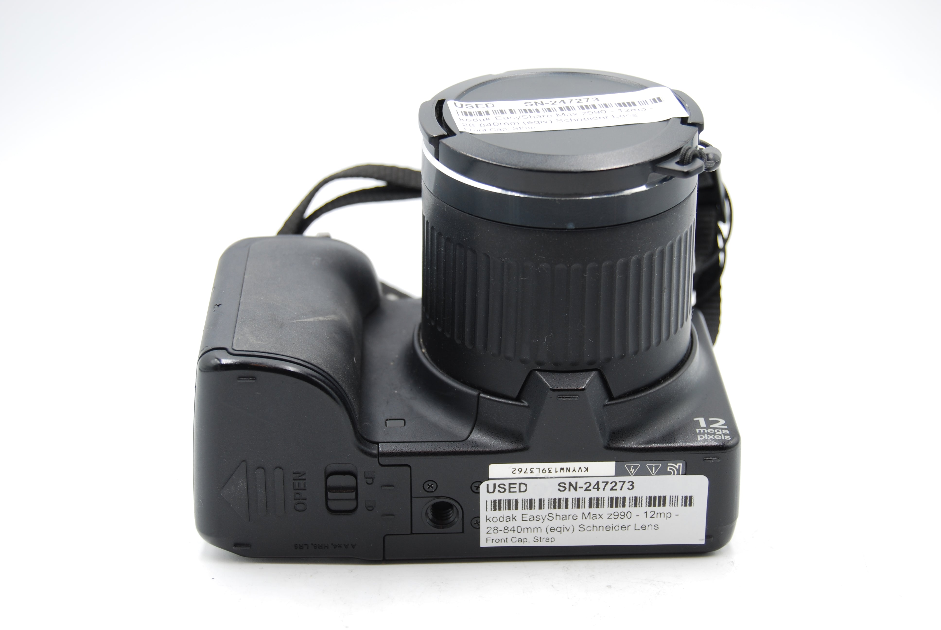 kodak EasyShare Max z990 - 12mp - 28-840mm (eqiv) Schneider Lens